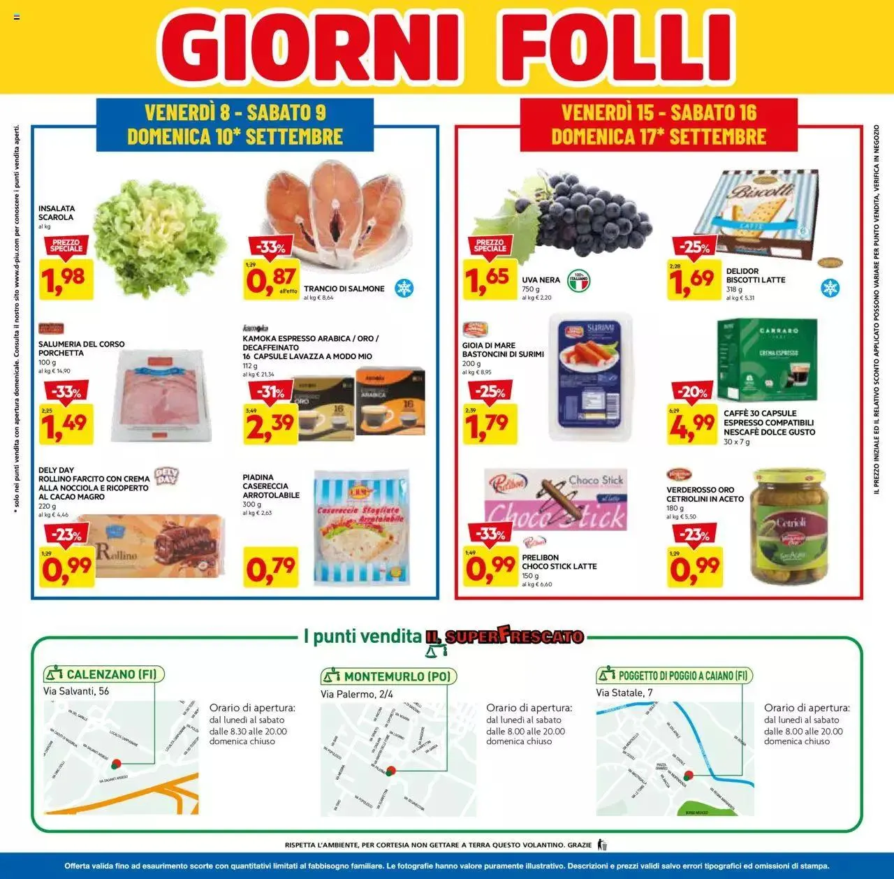 Volantino D Più da 4 settembre a 17 settembre di 2023 - Pagina del volantino 20