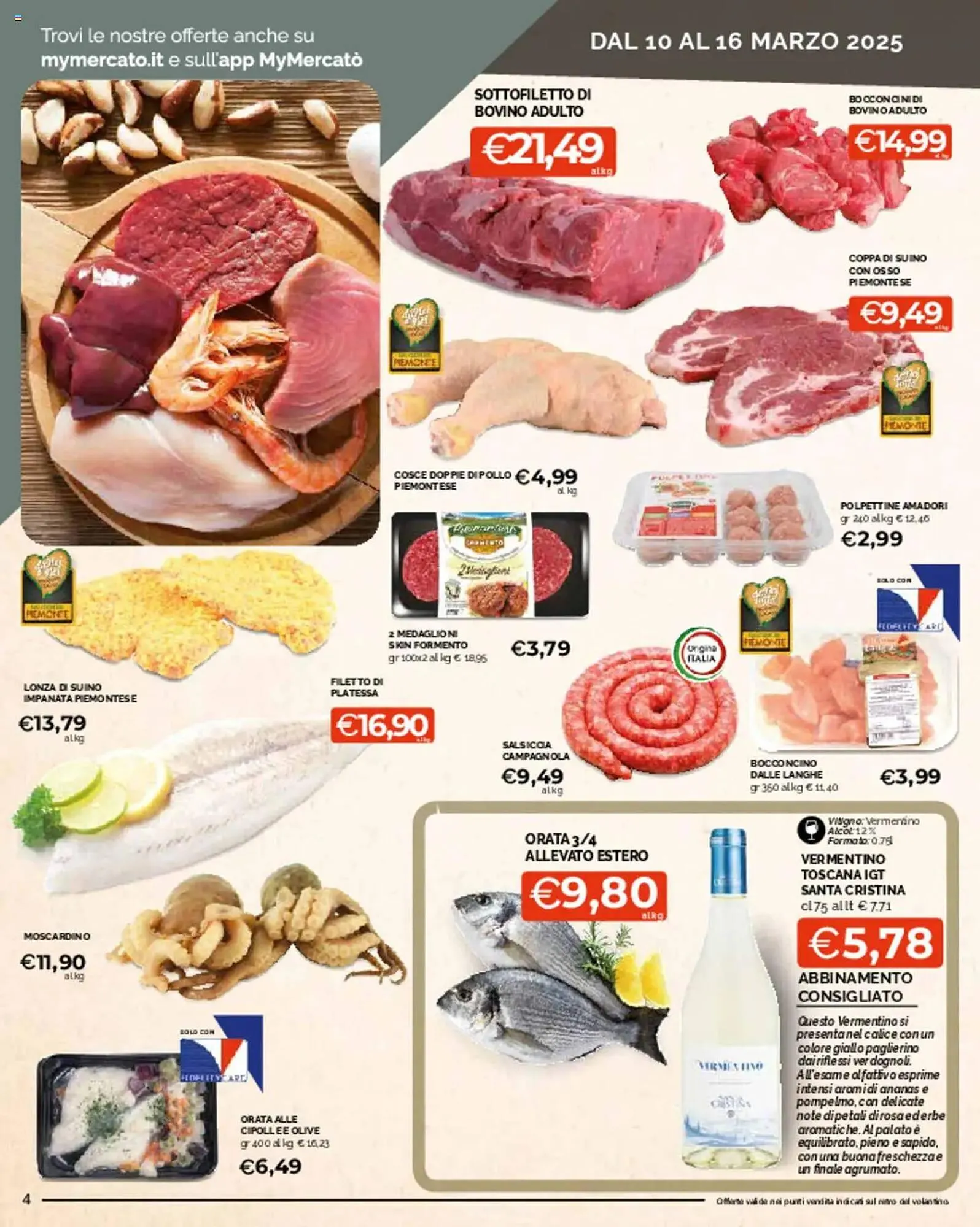 Volantino Mercatò Big da 10 marzo a 16 marzo di 2025 - Pagina del volantino 4