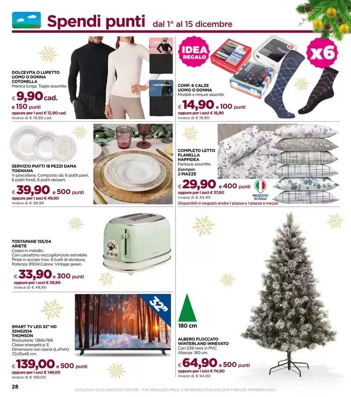 Dal 28 novembre all’11 dicembre 2024 da 28 novembre a 11 dicembre di 2024 - Pagina del volantino 28