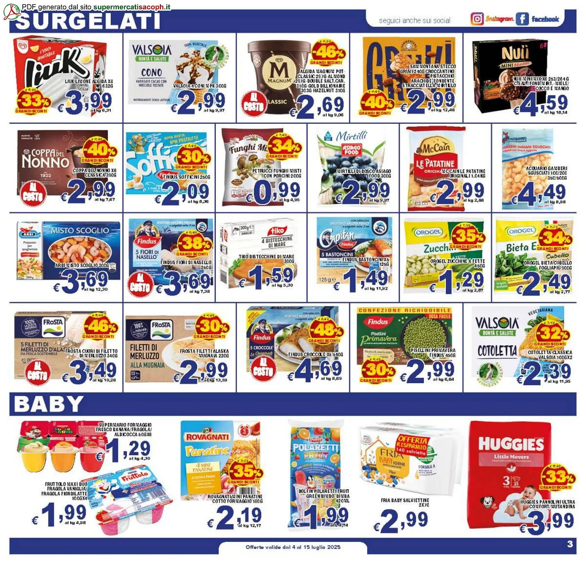 Volantino Sacoph da 4 luglio a 15 luglio di 2025 - Pagina del volantino 3