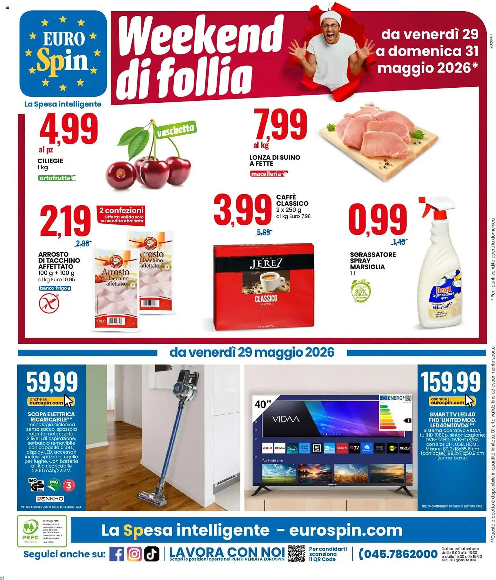 Volantino Eurospin da 18 maggio a 31 maggio di 2026 - Pagina del volantino 18