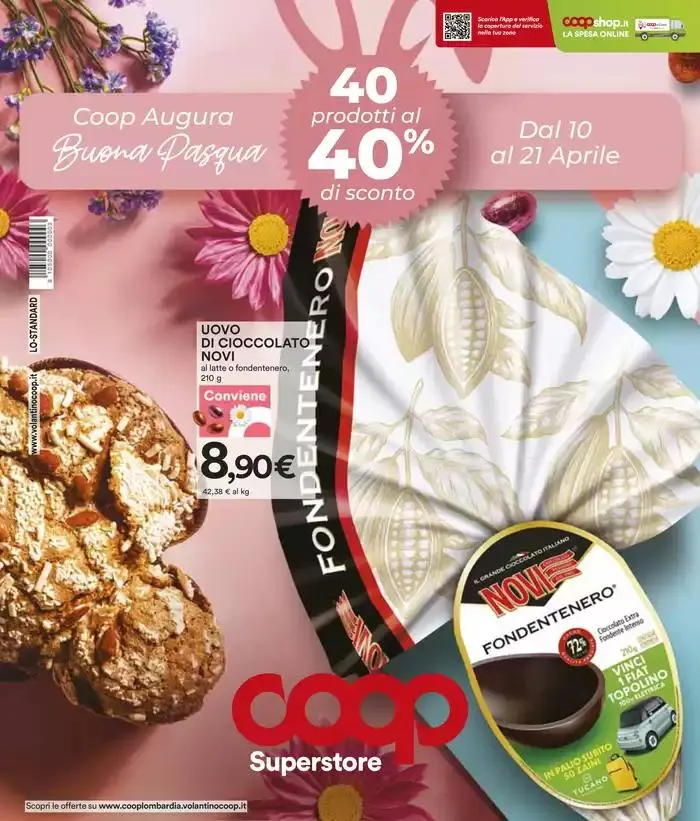 40 prodotti al 40% di sconto da 10 aprile a 21 aprile di 2025 - Pagina del volantino 1