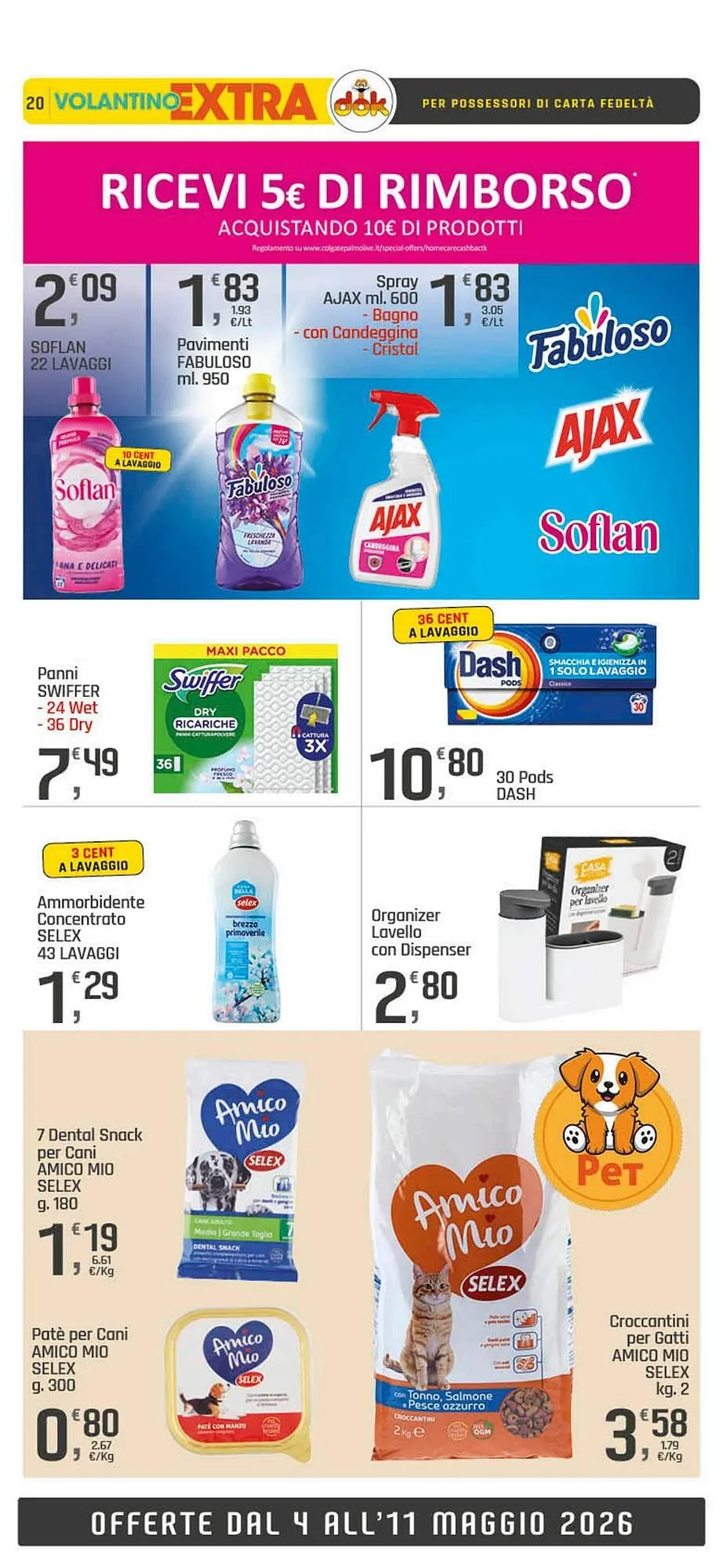 Volantino Supermercati Dok da 4 maggio a 11 maggio di 2026 - Pagina del volantino 20