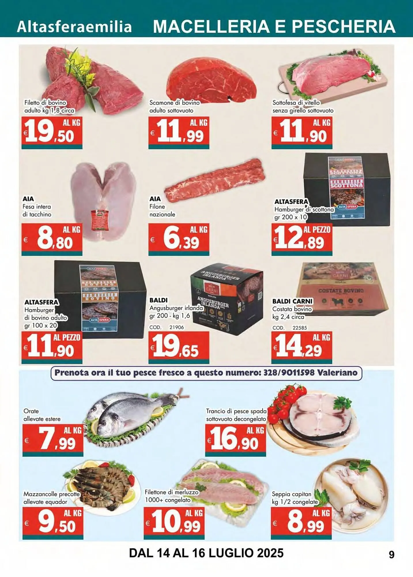 Volantino Altasfera da 14 luglio a 26 luglio di 2025 - Pagina del volantino 9