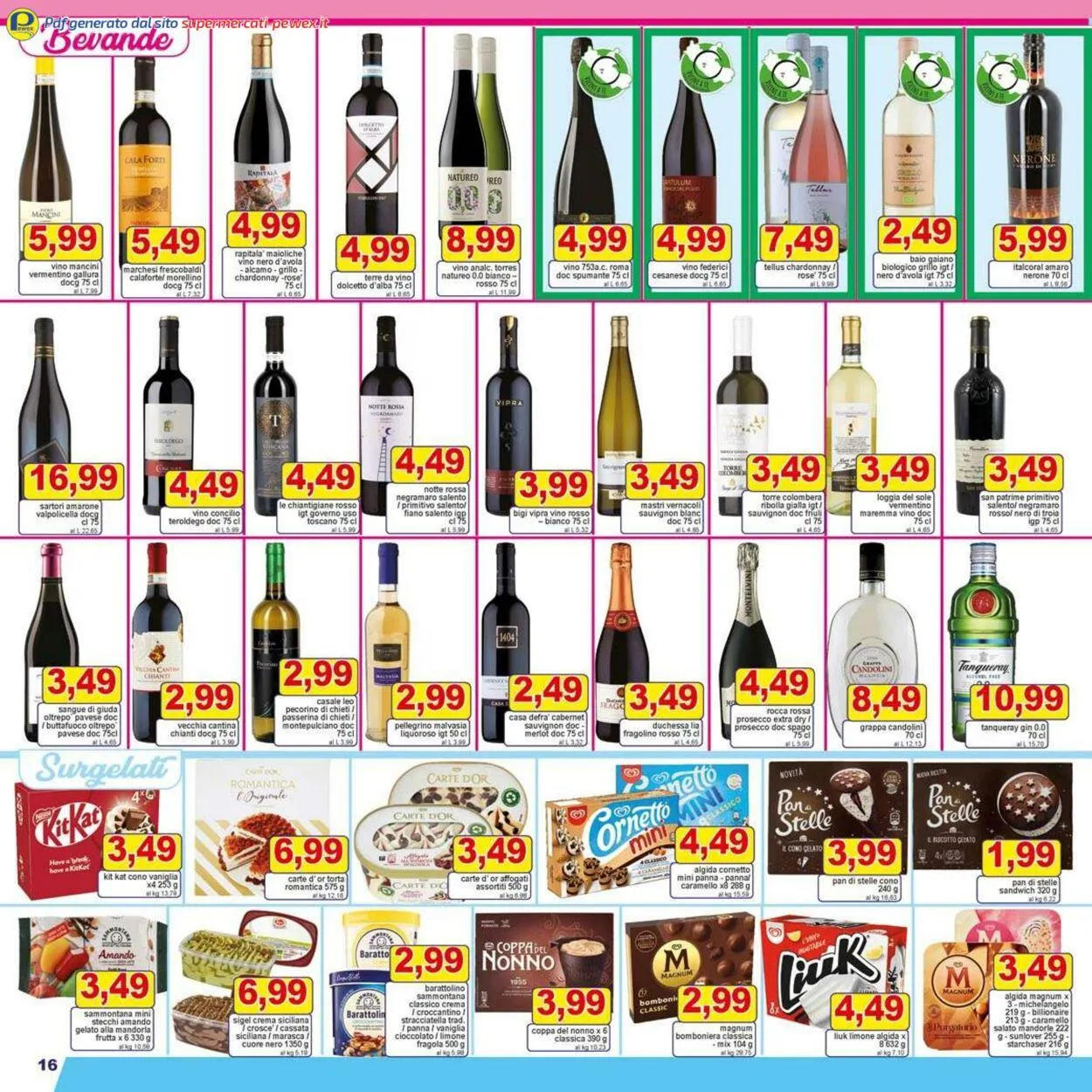 Pewex Volantino attuale da 14 novembre a 28 novembre di 2024 - Pagina del volantino 16