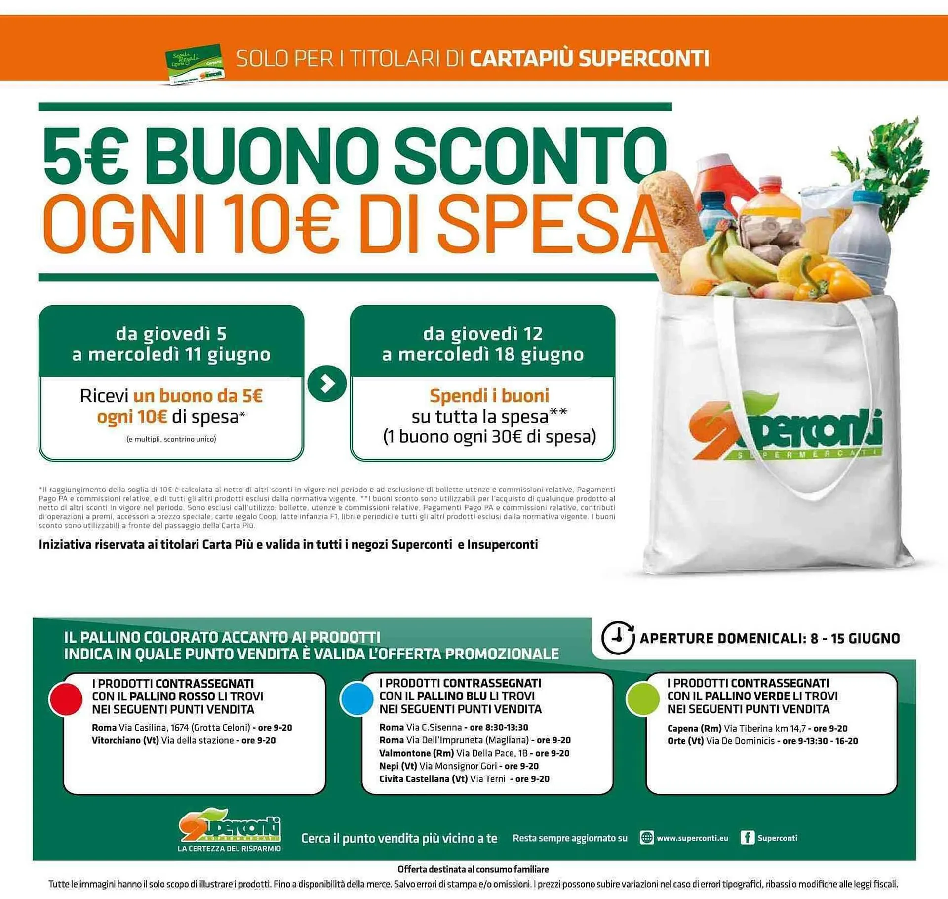 Volantino Superconti da 5 giugno a 18 giugno di 2025 - Pagina del volantino 20