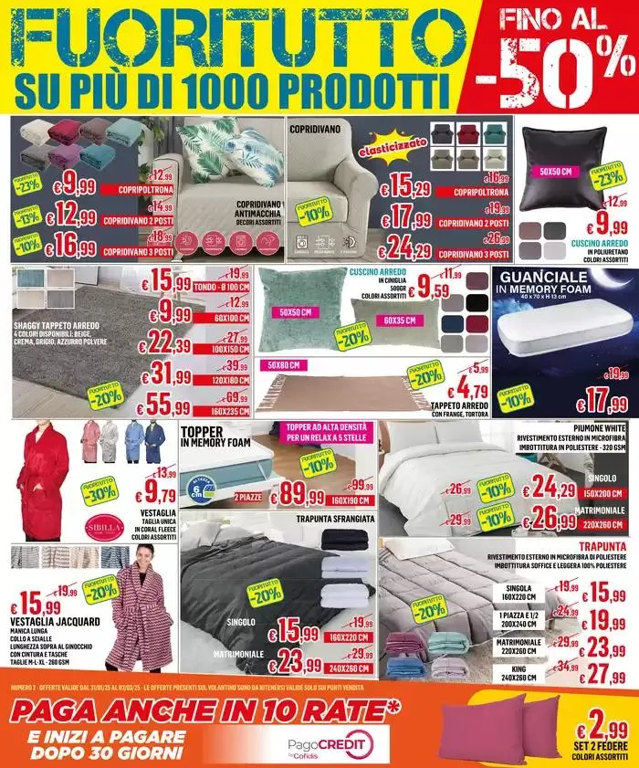 Fuori Tutto! - 50%! da 31 gennaio a 20 febbraio di 2025 - Pagina del volantino 5