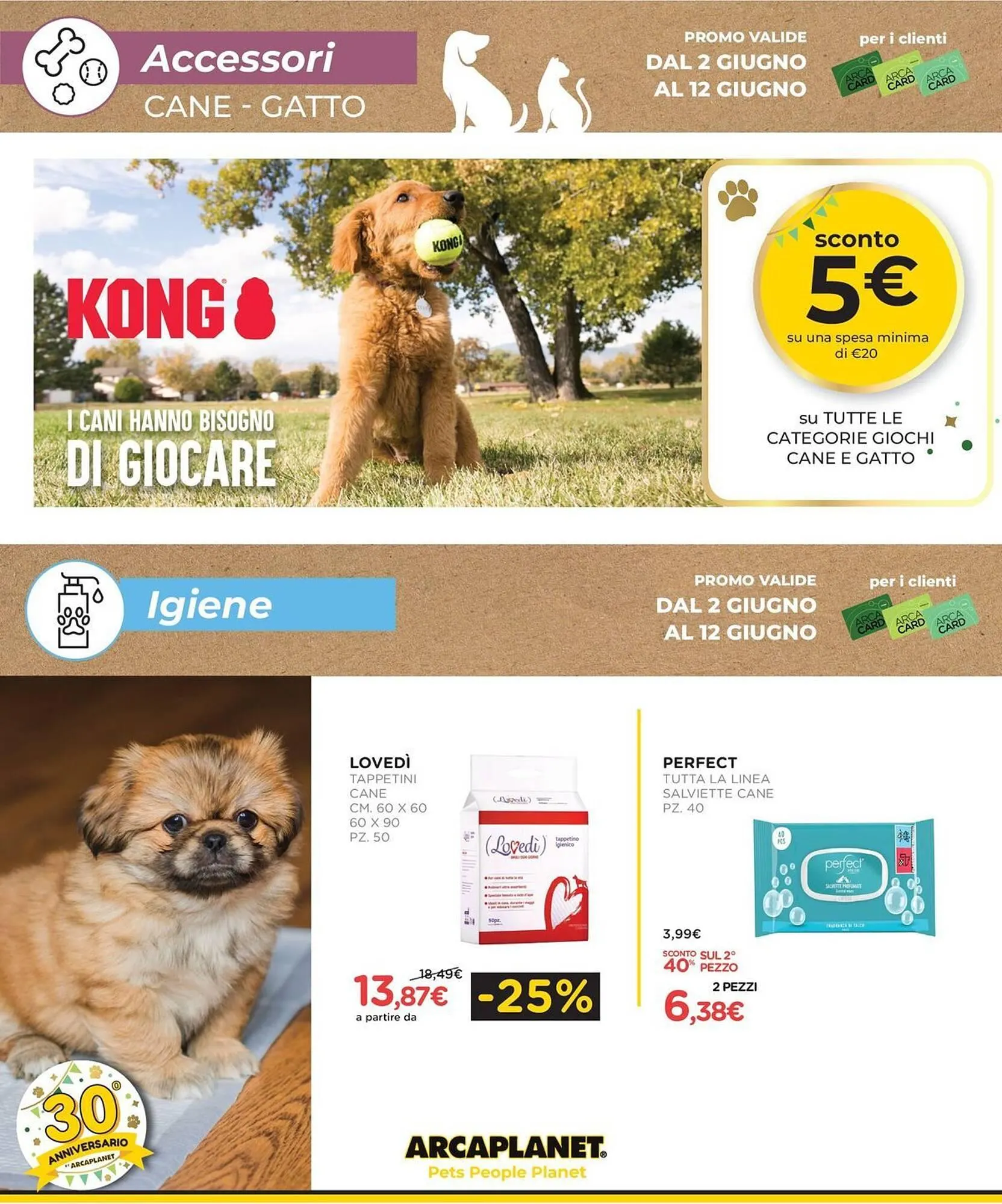 Volantino Arcaplanet da 2 giugno a 12 giugno di 2025 - Pagina del volantino 20