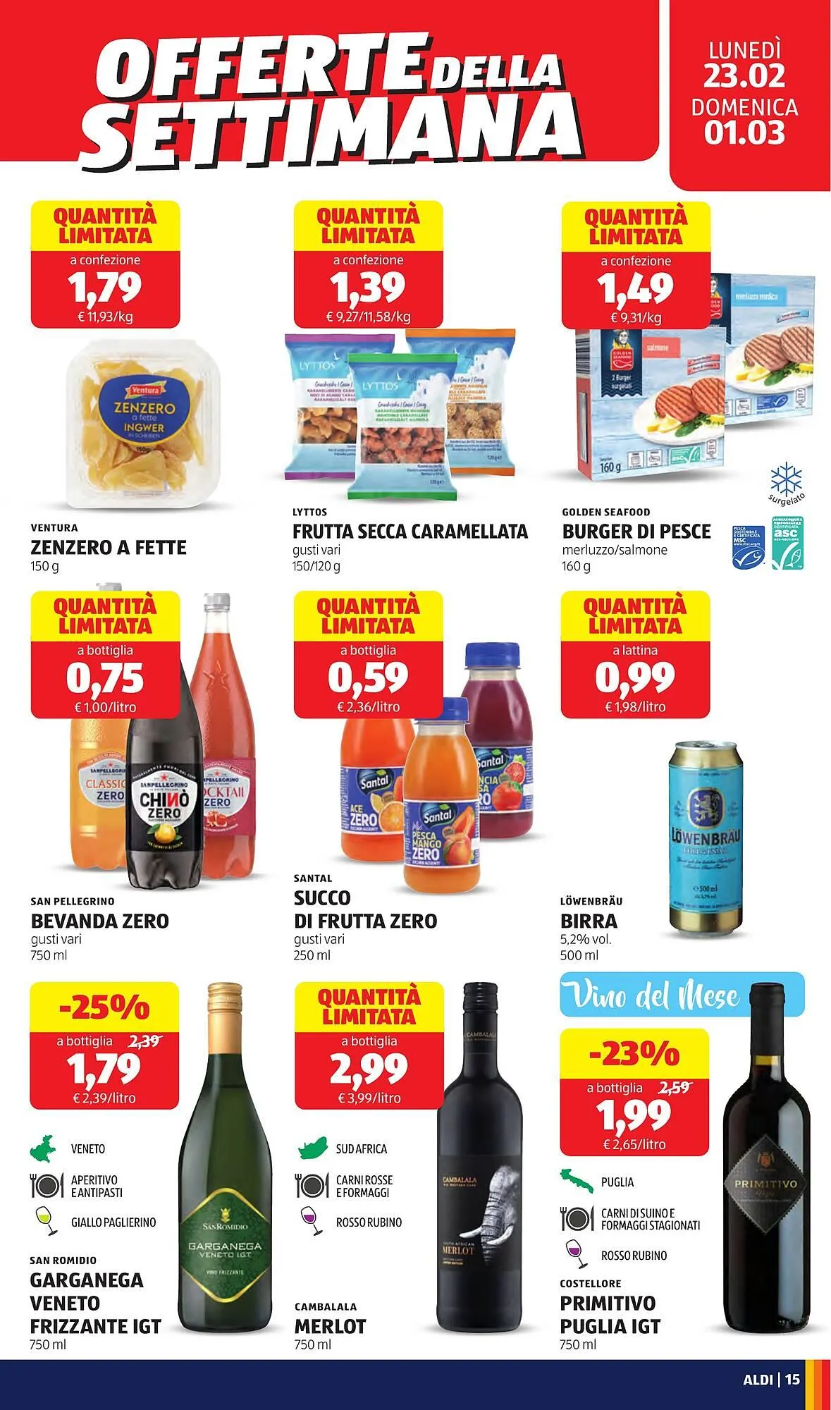 Volantino ALDI da 23 febbraio a 1 marzo di 2026 - Pagina del volantino 15