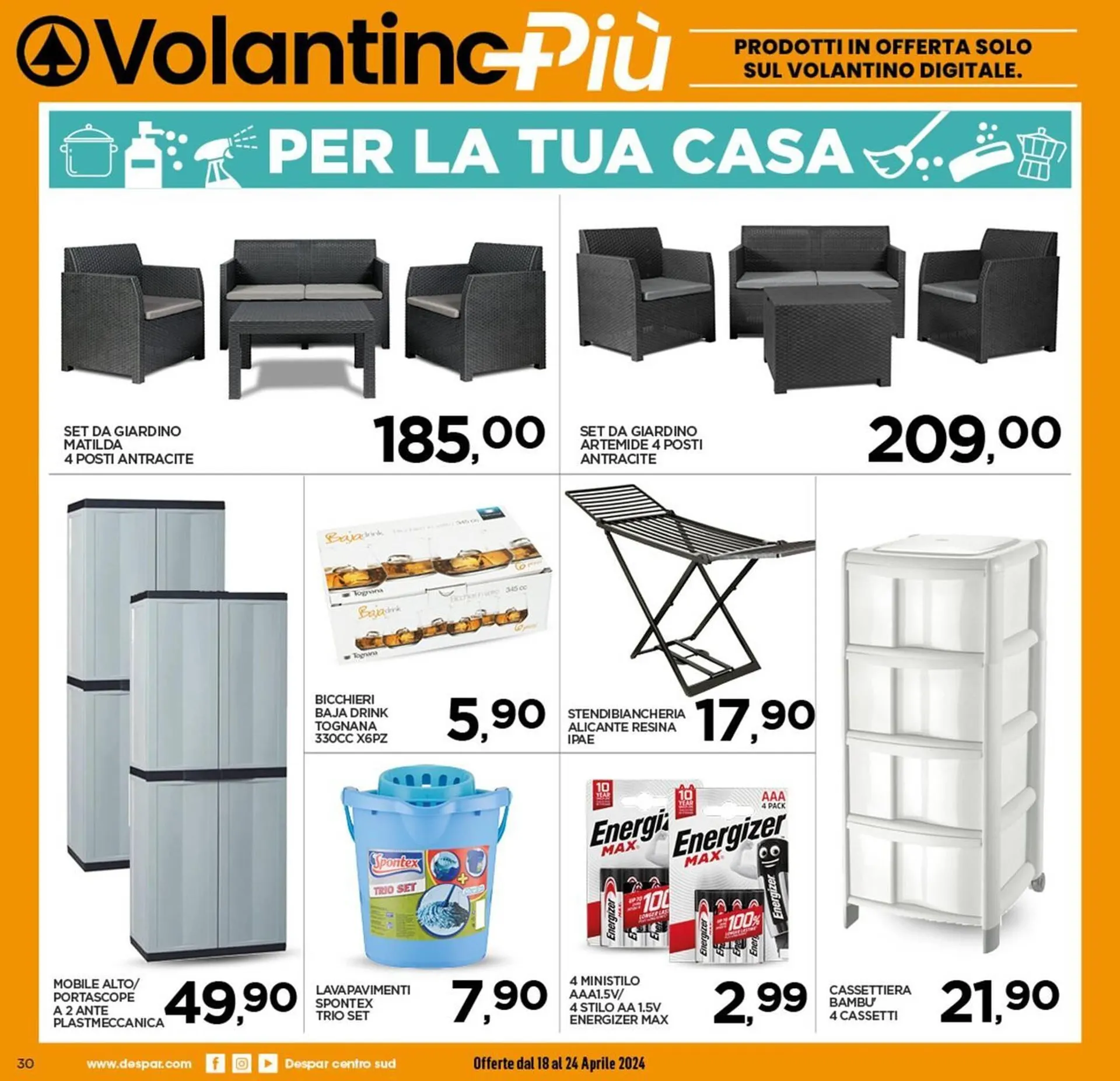 Volantino Interspar da 18 aprile a 24 aprile di 2024 - Pagina del volantino 30