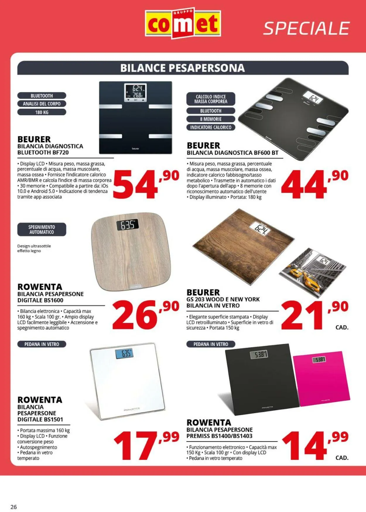 Comet Volantino attuale da 6 giugno a 18 giugno di 2025 - Pagina del volantino 26