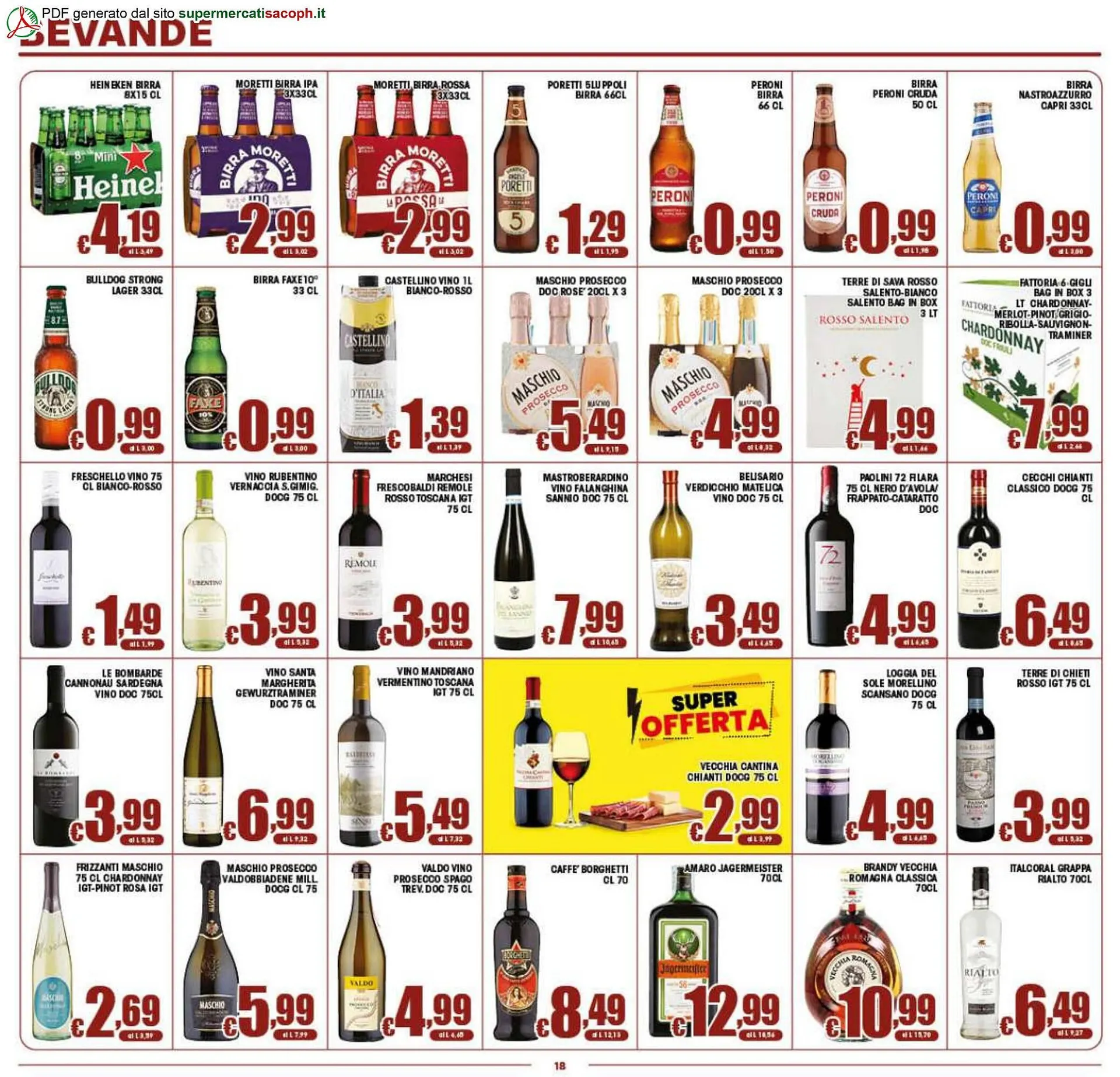 Volantino Sacoph da 8 maggio a 18 maggio di 2026 - Pagina del volantino 18