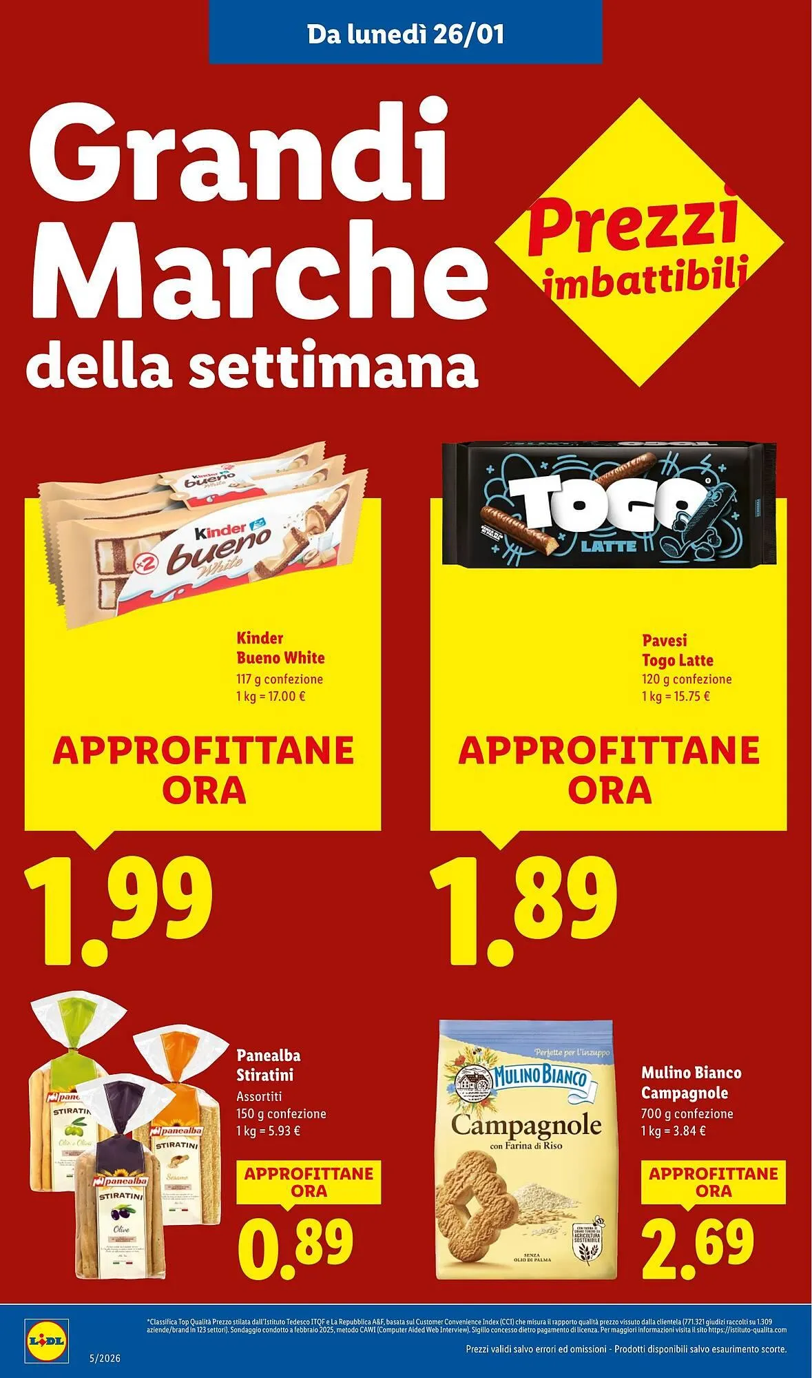 Volantino Lidl da 26 gennaio a 1 febbraio di 2026 - Pagina del volantino 16