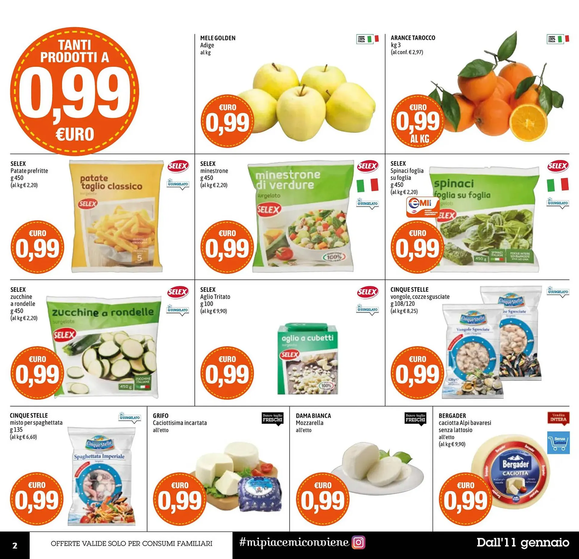 Volantino Emi Supermercati da 11 gennaio a 24 gennaio di 2024 - Pagina del volantino 2