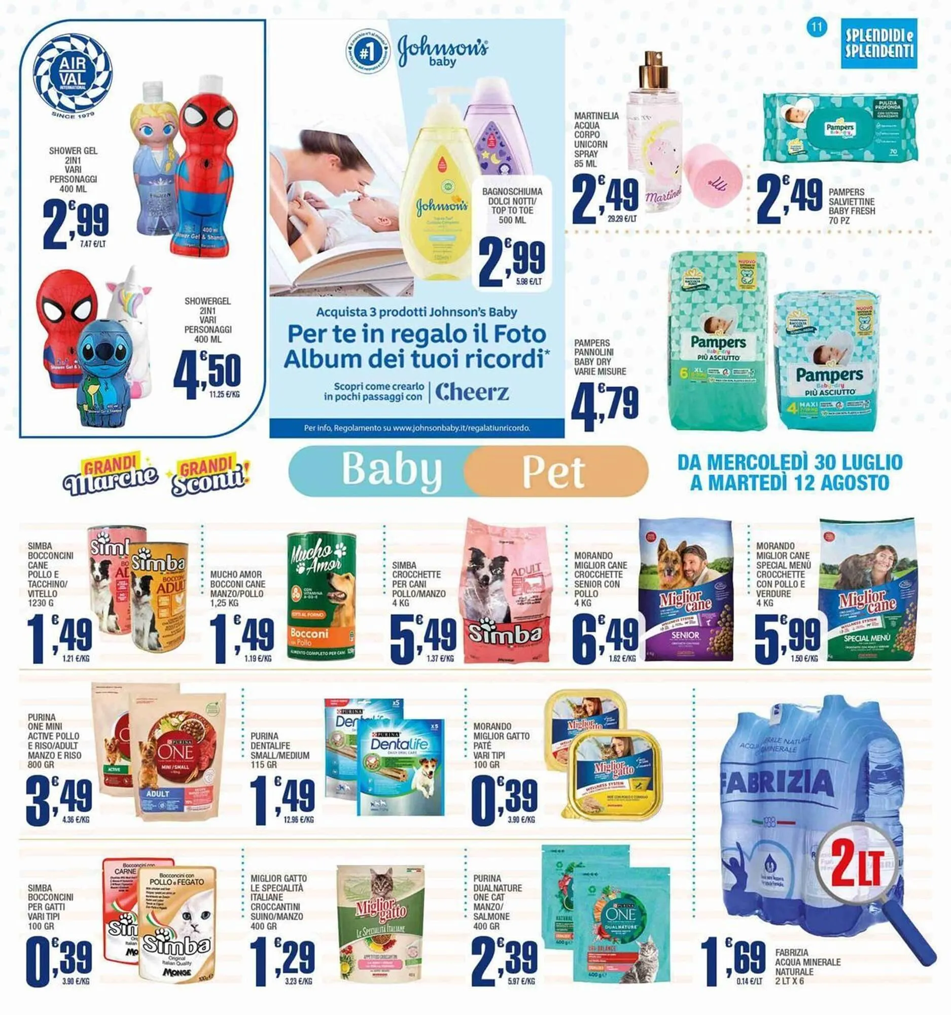 Volantino Splendidi e Splendenti da 1 agosto a 12 agosto di 2025 - Pagina del volantino 11