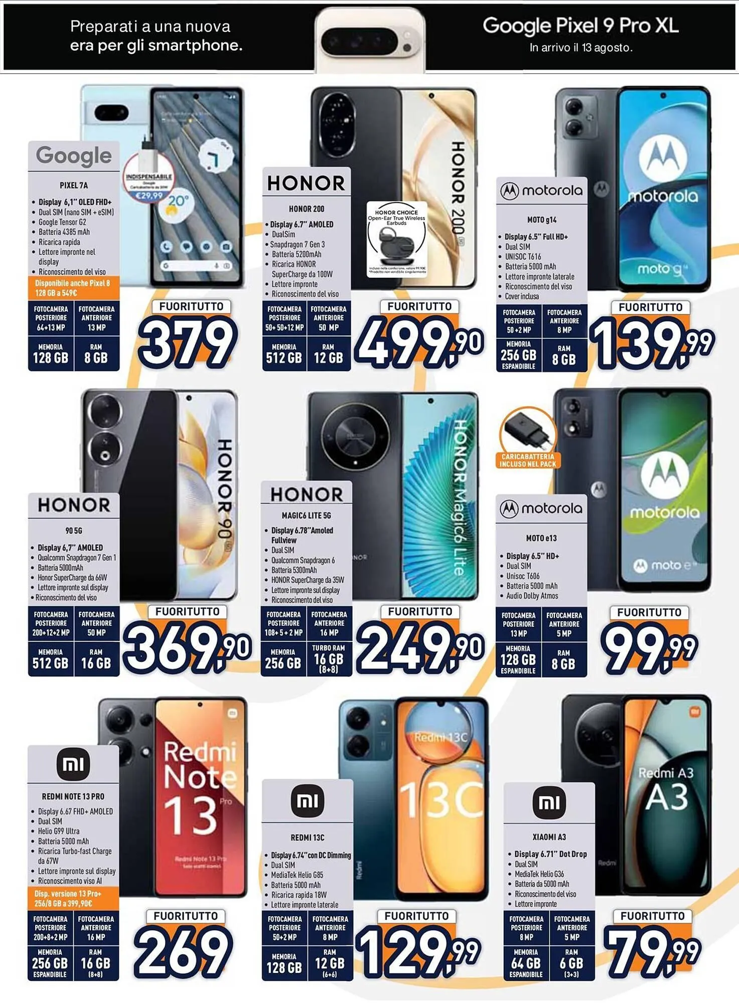 Volantino Unieuro da 1 agosto a 13 agosto di 2024 - Pagina del volantino 7