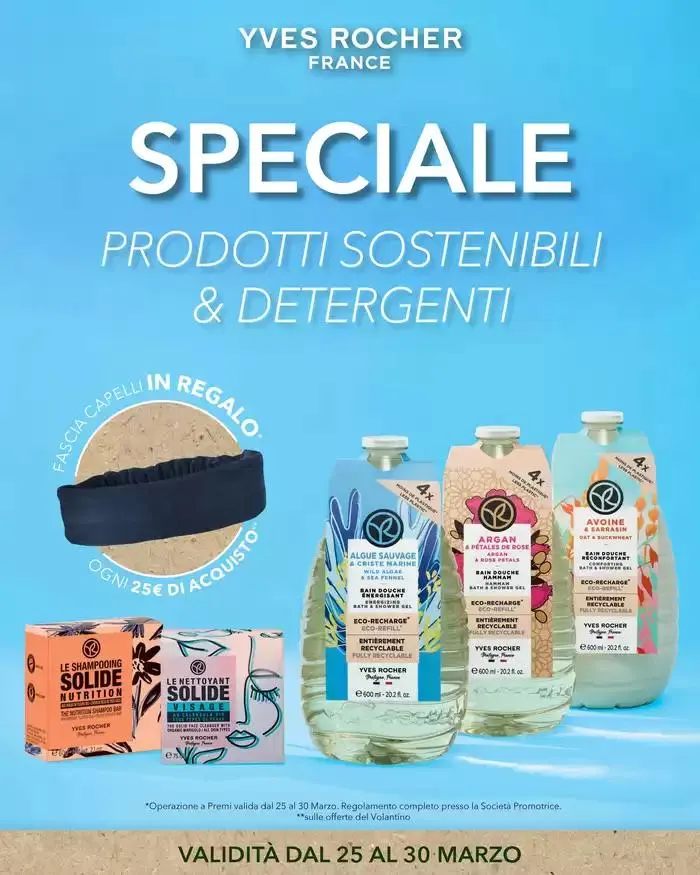 Speciale Prodotti sostenibili & detergenti da 25 marzo a 30 marzo di 2025 - Pagina del volantino 1