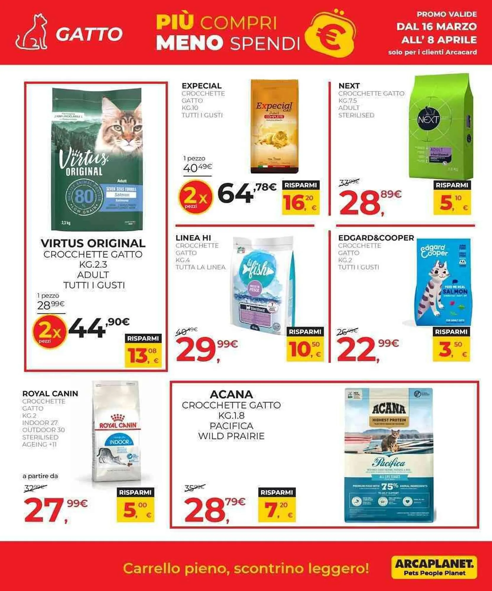 Volantino Arcaplanet da 16 marzo a 8 aprile di 2026 - Pagina del volantino 2