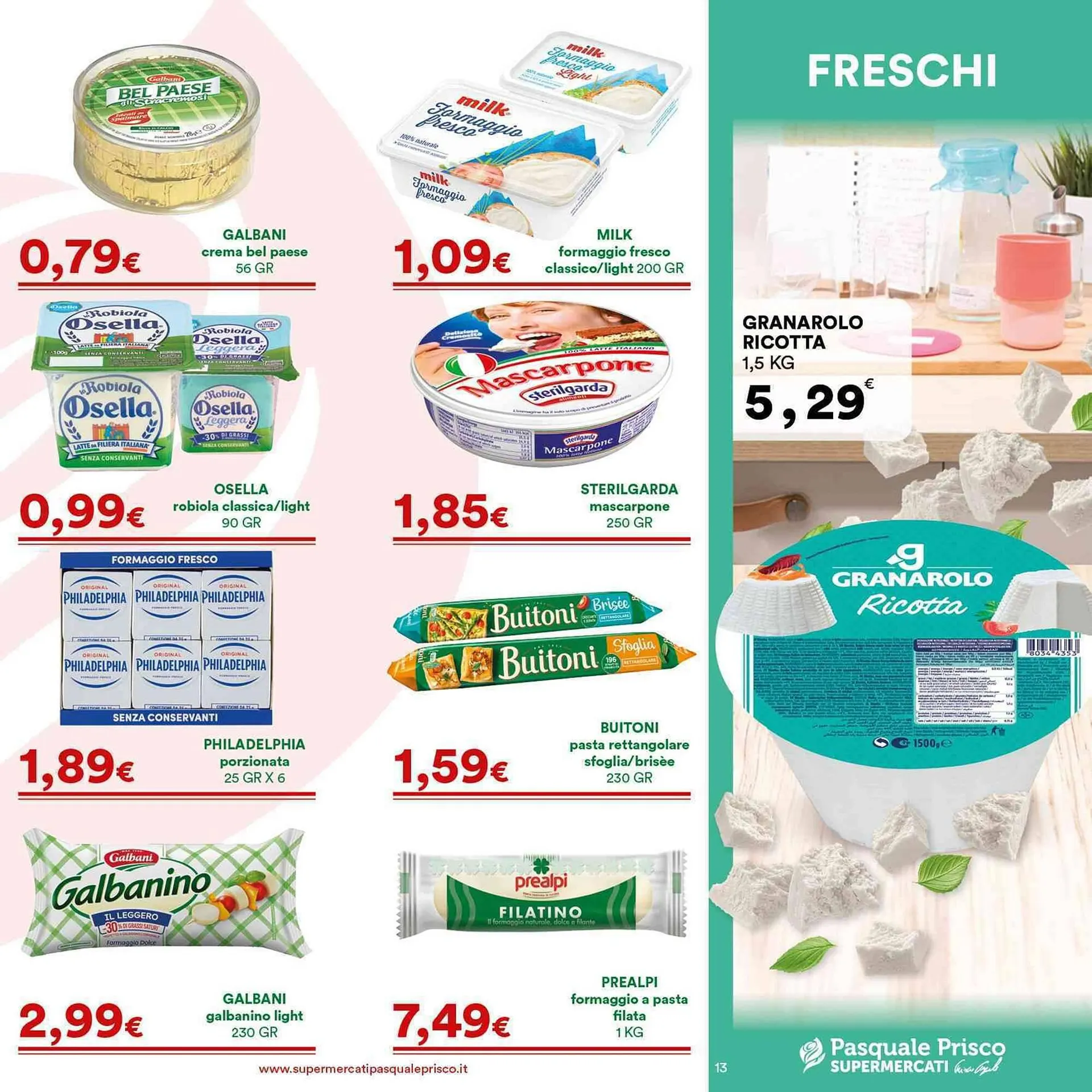 Volantino Supermercati Pasquale Prisco da 16 marzo a 26 marzo di 2026 - Pagina del volantino 13