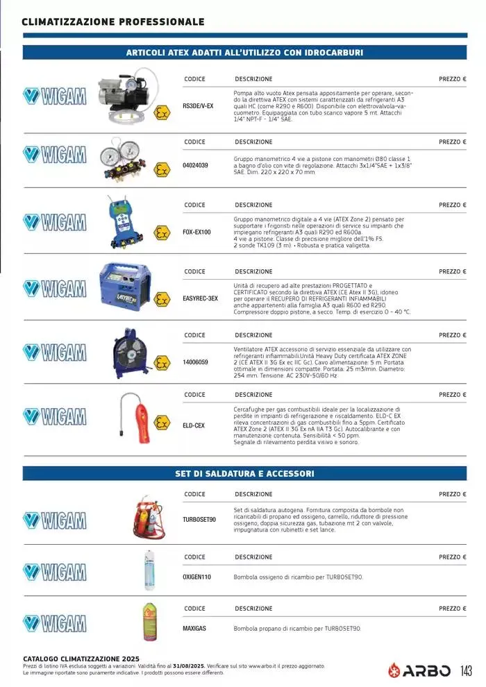 Catalogo Climatizzazione 2025 da 1 gennaio a 31 dicembre di 2025 - Pagina del volantino 133