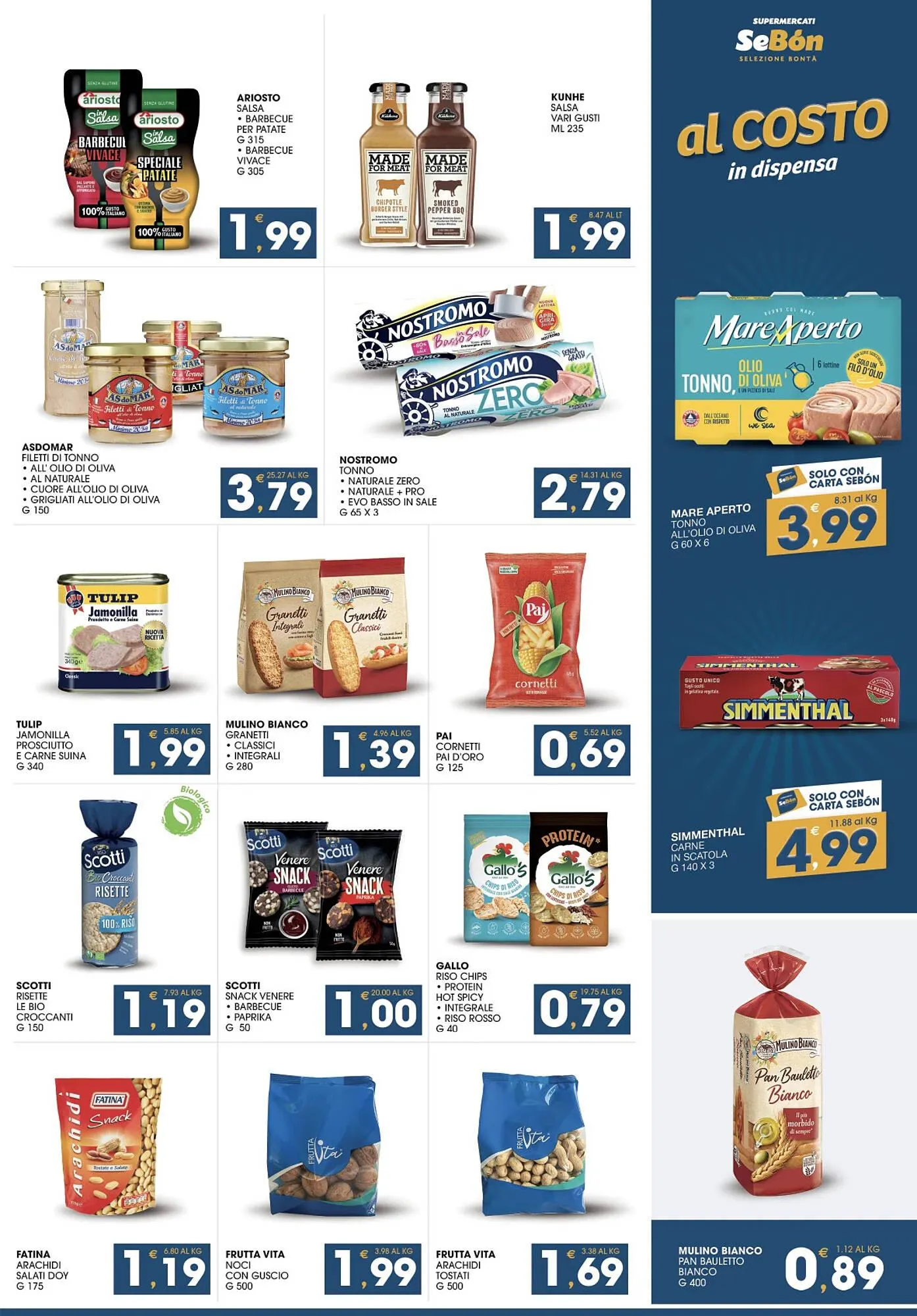 Volantino SeBón Supermercati da 20 settembre a 30 settembre di 2024 - Pagina del volantino 9