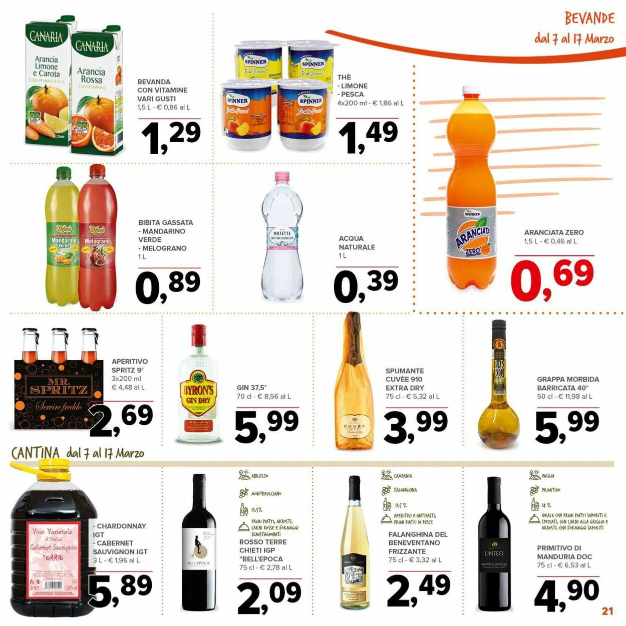 Todis Volantino attuale da 6 marzo a 20 marzo di 2024 - Pagina del volantino 21