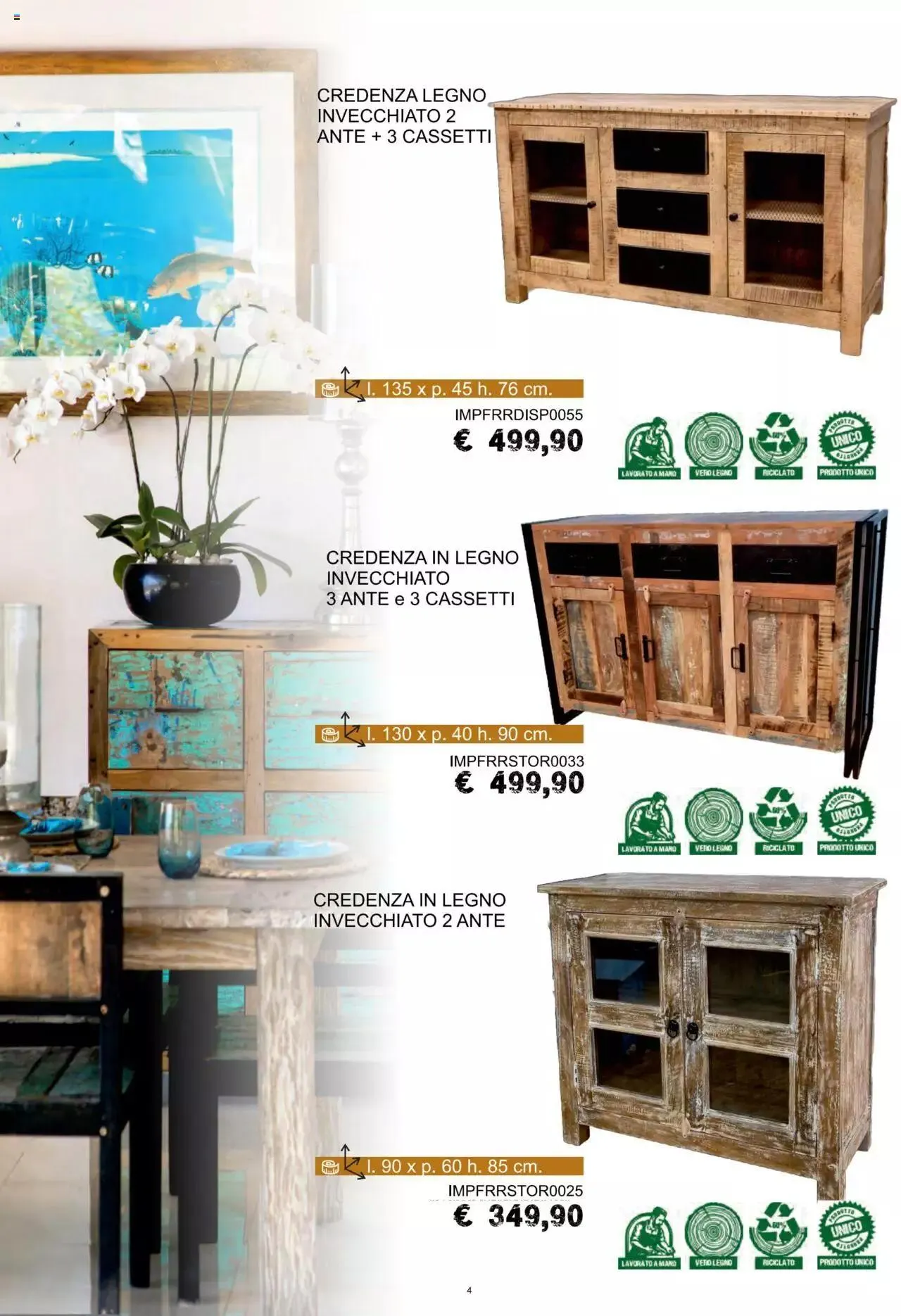 La Prealpina - Catalogo Mobili Etnici e industrial da 10 gennaio a 31 dicembre di 2024 - Pagina del volantino 4