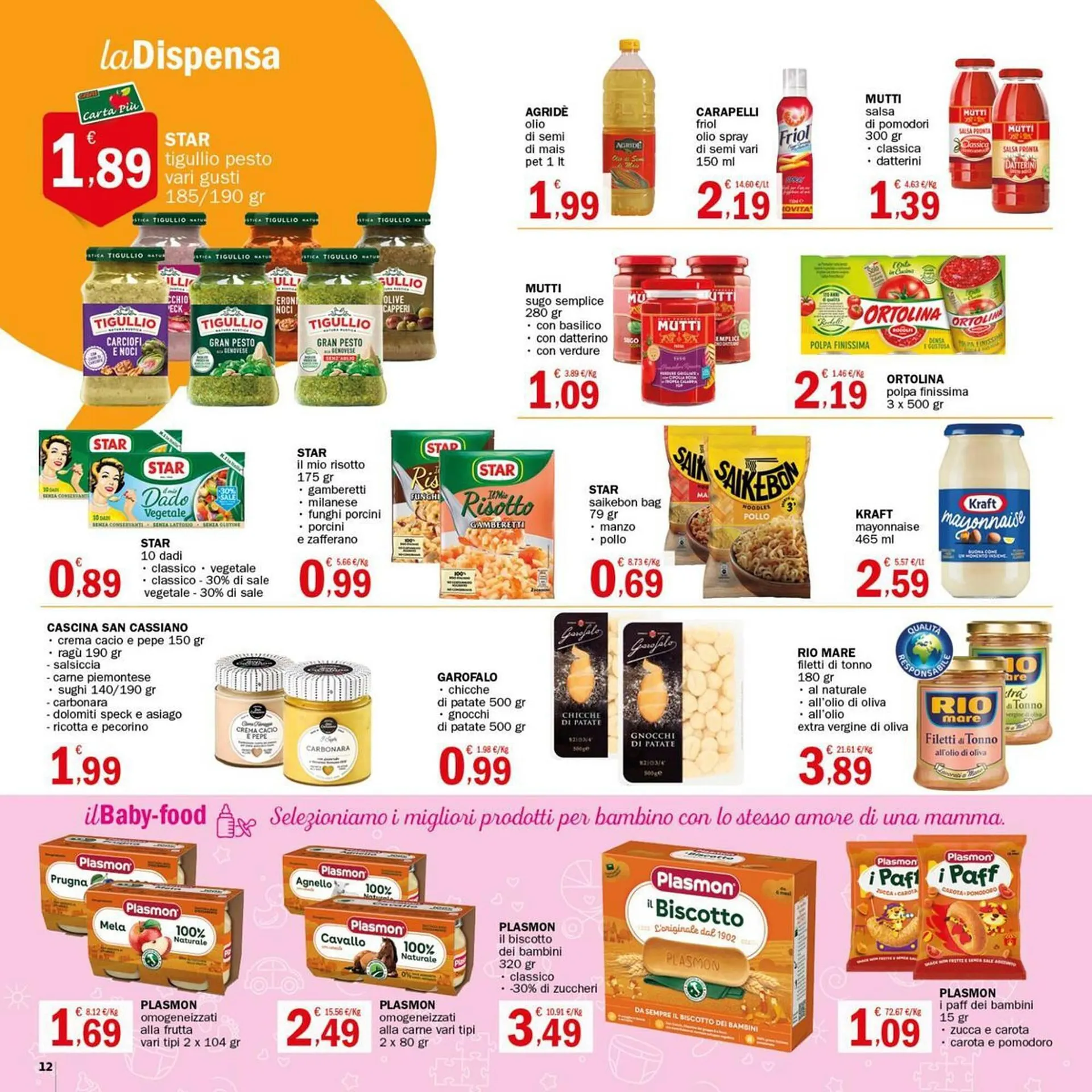 Volantino Crai da 3 aprile a 17 aprile di 2024 - Pagina del volantino 12