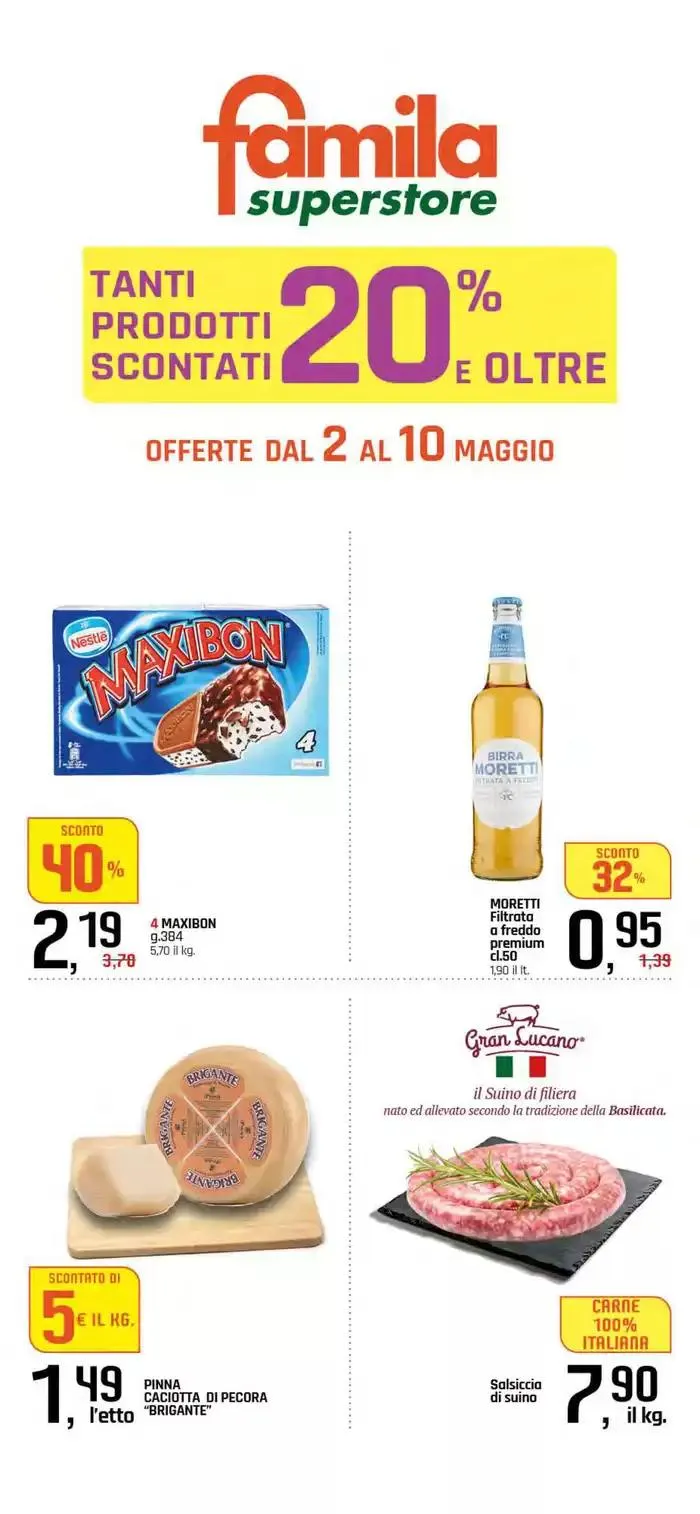 Benvenuto Maggio ? da 2 maggio a 10 maggio di 2025 - Pagina del volantino 1