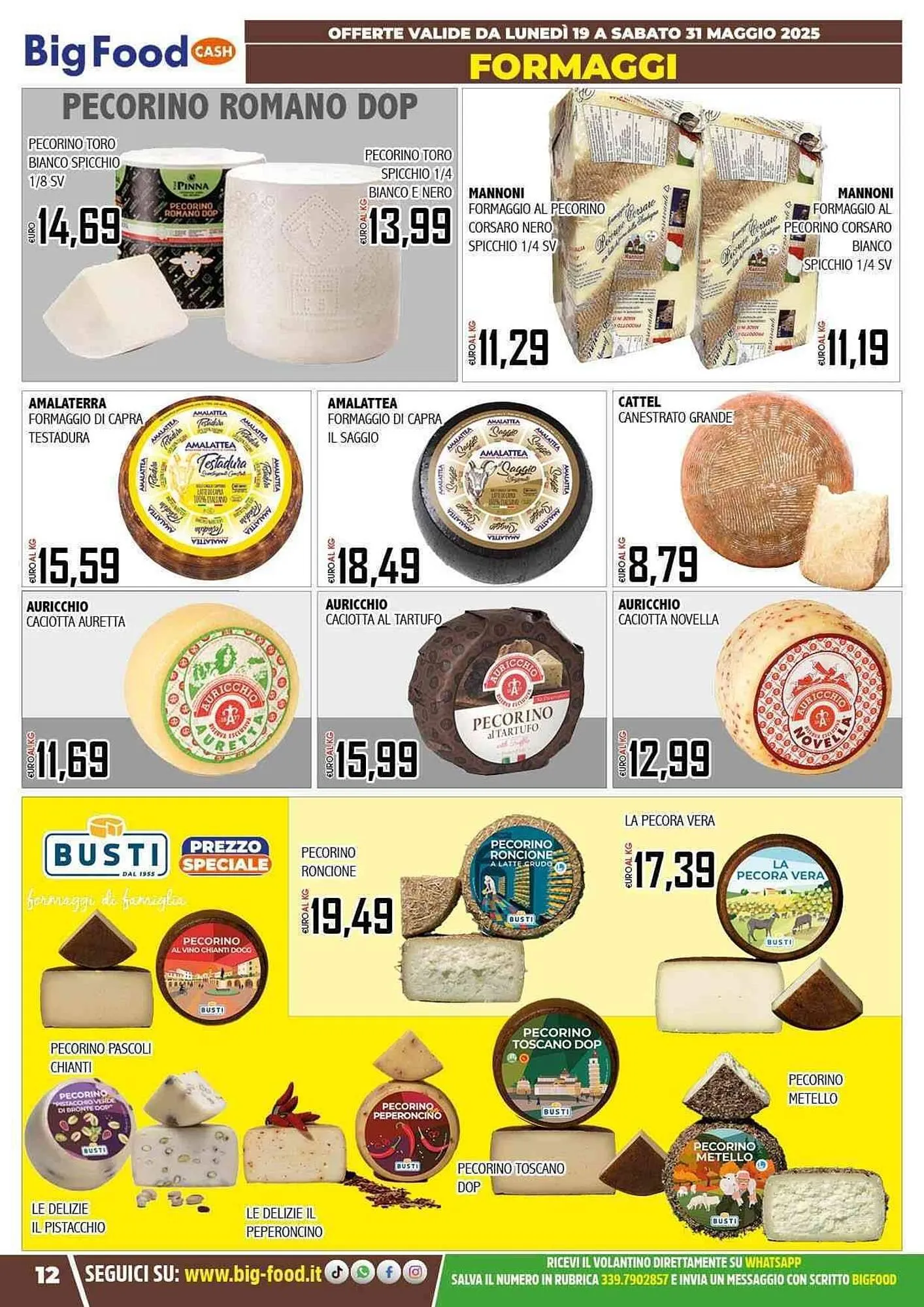 Volantino Big Food da 19 maggio a 31 maggio di 2025 - Pagina del volantino 12