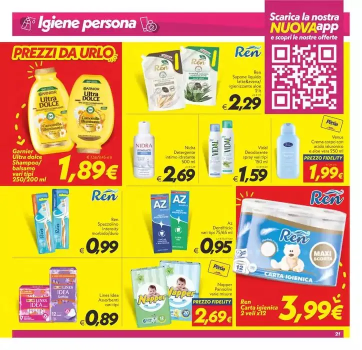 Prezzi da urlo! da 22 aprile a 1 maggio di 2025 - Pagina del volantino 21
