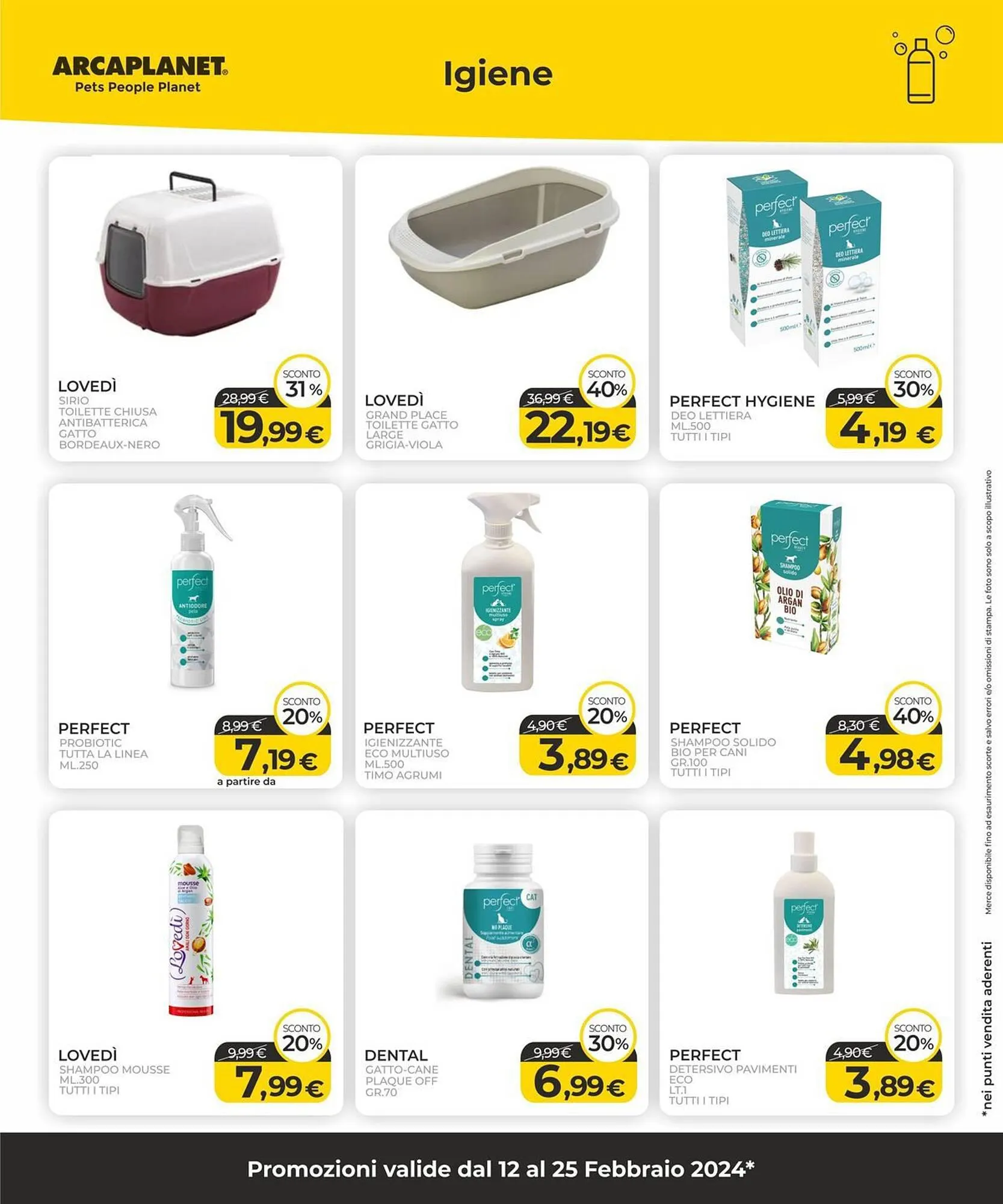 Volantino Arcaplanet da 12 febbraio a 25 febbraio di 2024 - Pagina del volantino 12