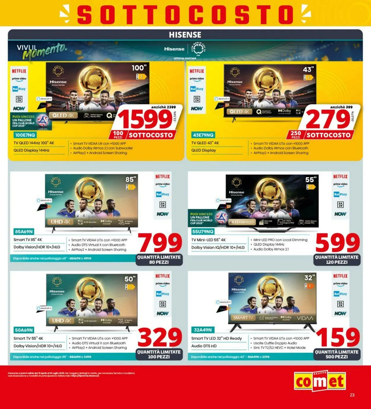 Comet Volantino attuale da 4 luglio a 13 luglio di 2025 - Pagina del volantino 23