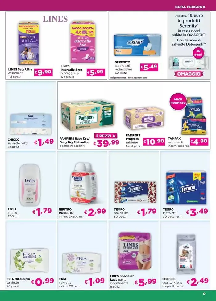 Offerte irresibili da 2 maggio a 20 maggio di 2025 - Pagina del volantino 9