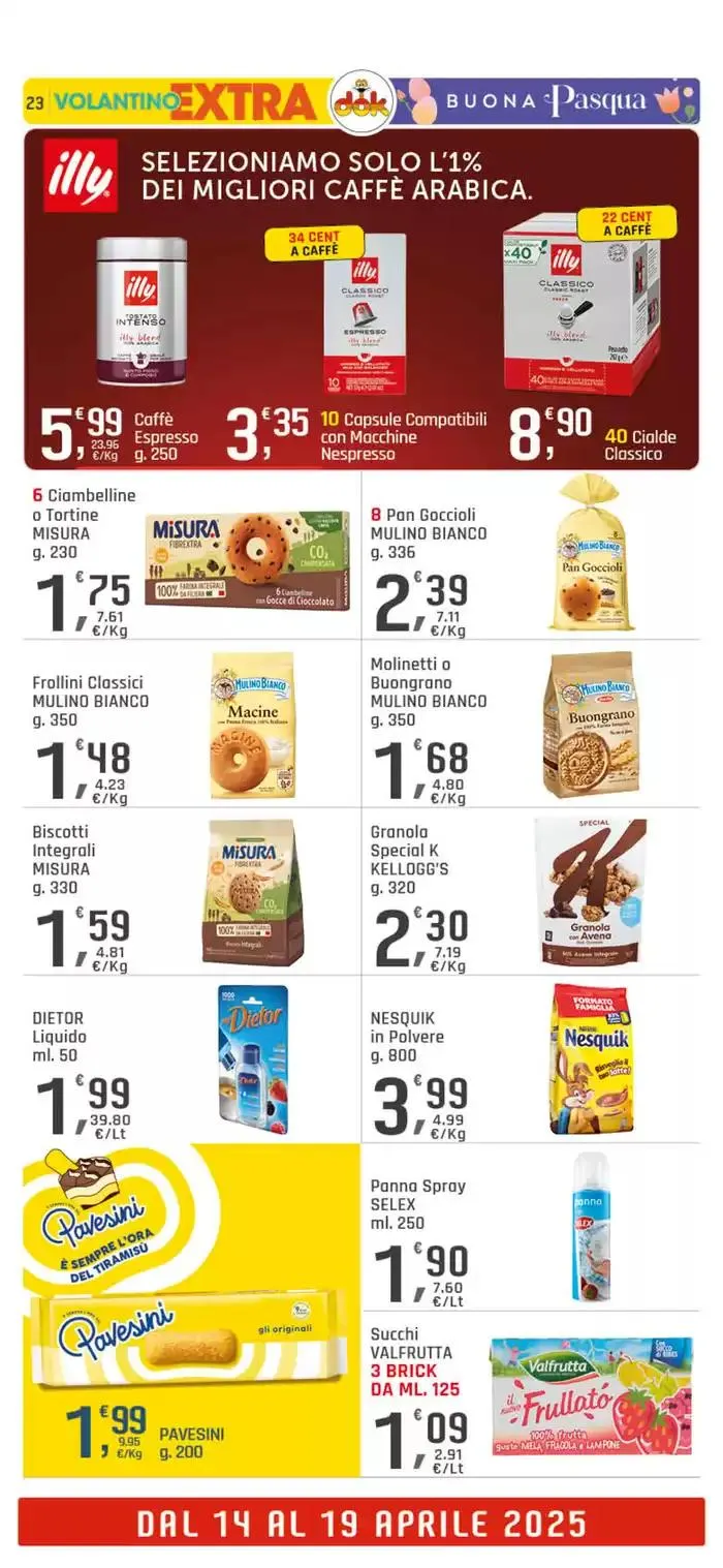 Buona Pasqua da 10 aprile a 19 aprile di 2025 - Pagina del volantino 23