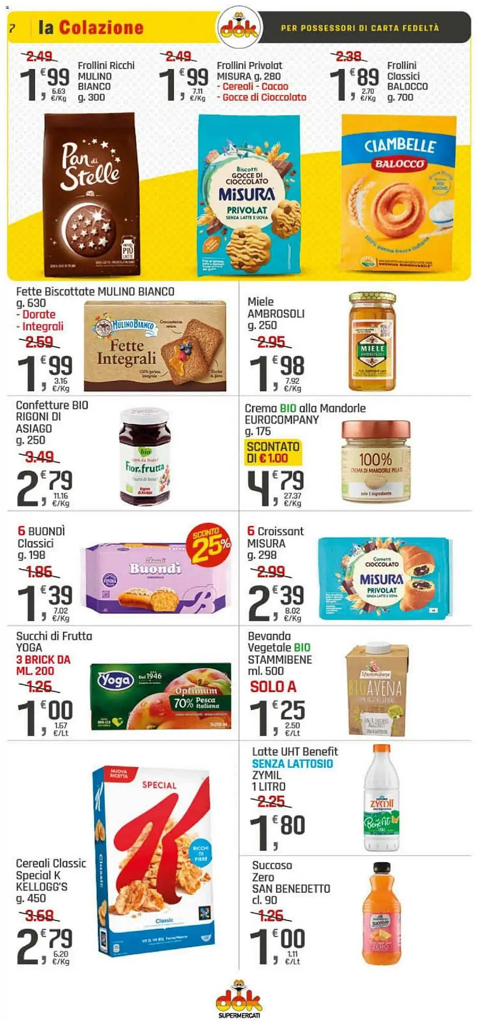 Volantino Supermercati Dok da 6 novembre a 16 novembre di 2025 - Pagina del volantino 7