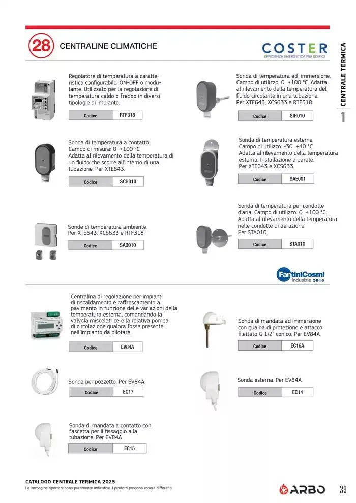 Catalogo Centrale termica 2025  da 8 aprile a 31 dicembre di 2025 - Pagina del volantino 39