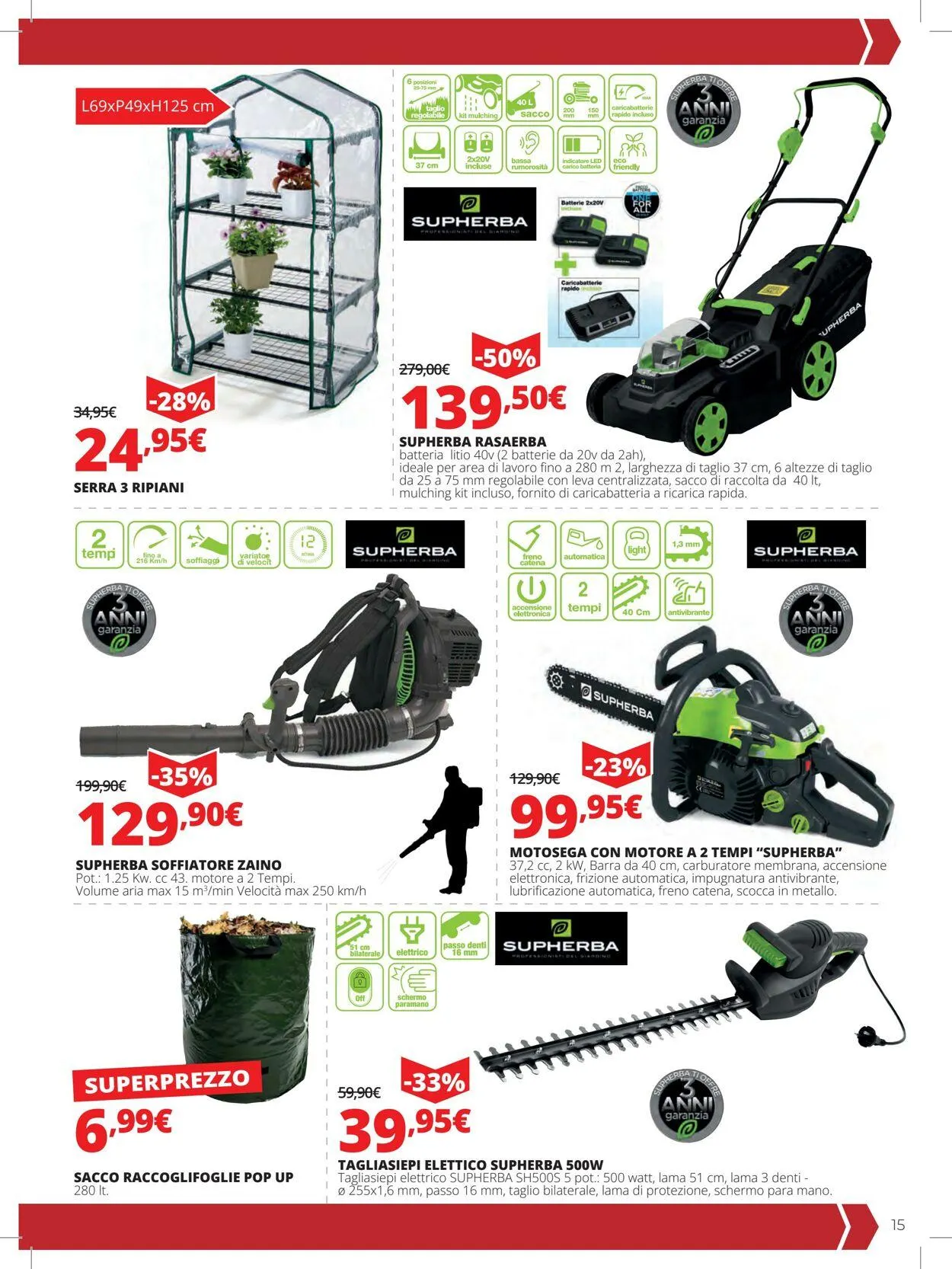 La Prealpina Volantino attuale da 16 dicembre a 30 dicembre di 2023 - Pagina del volantino 15