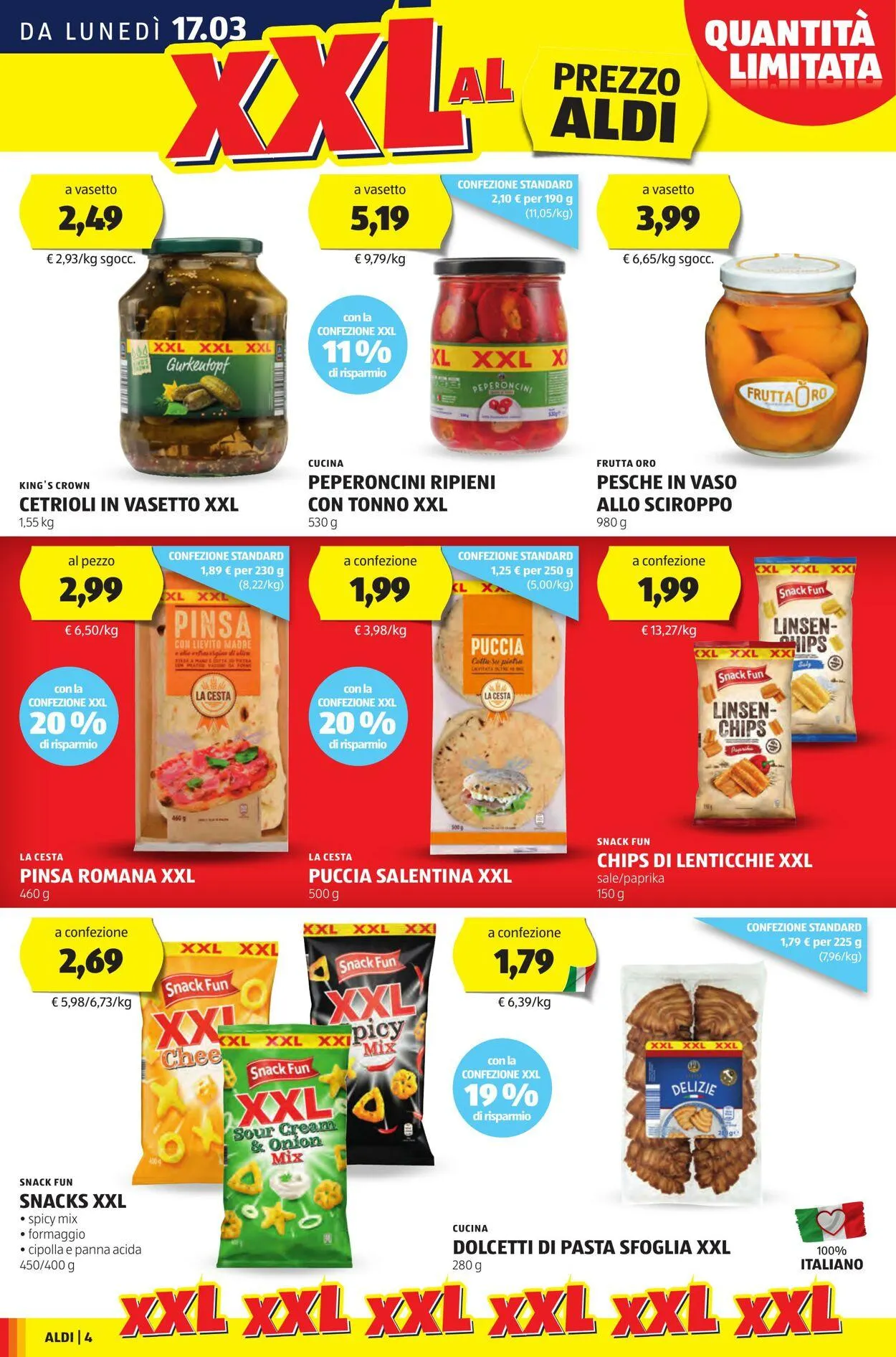 Aldi Volantino attuale da 17 marzo a 23 marzo di 2025 - Pagina del volantino 4