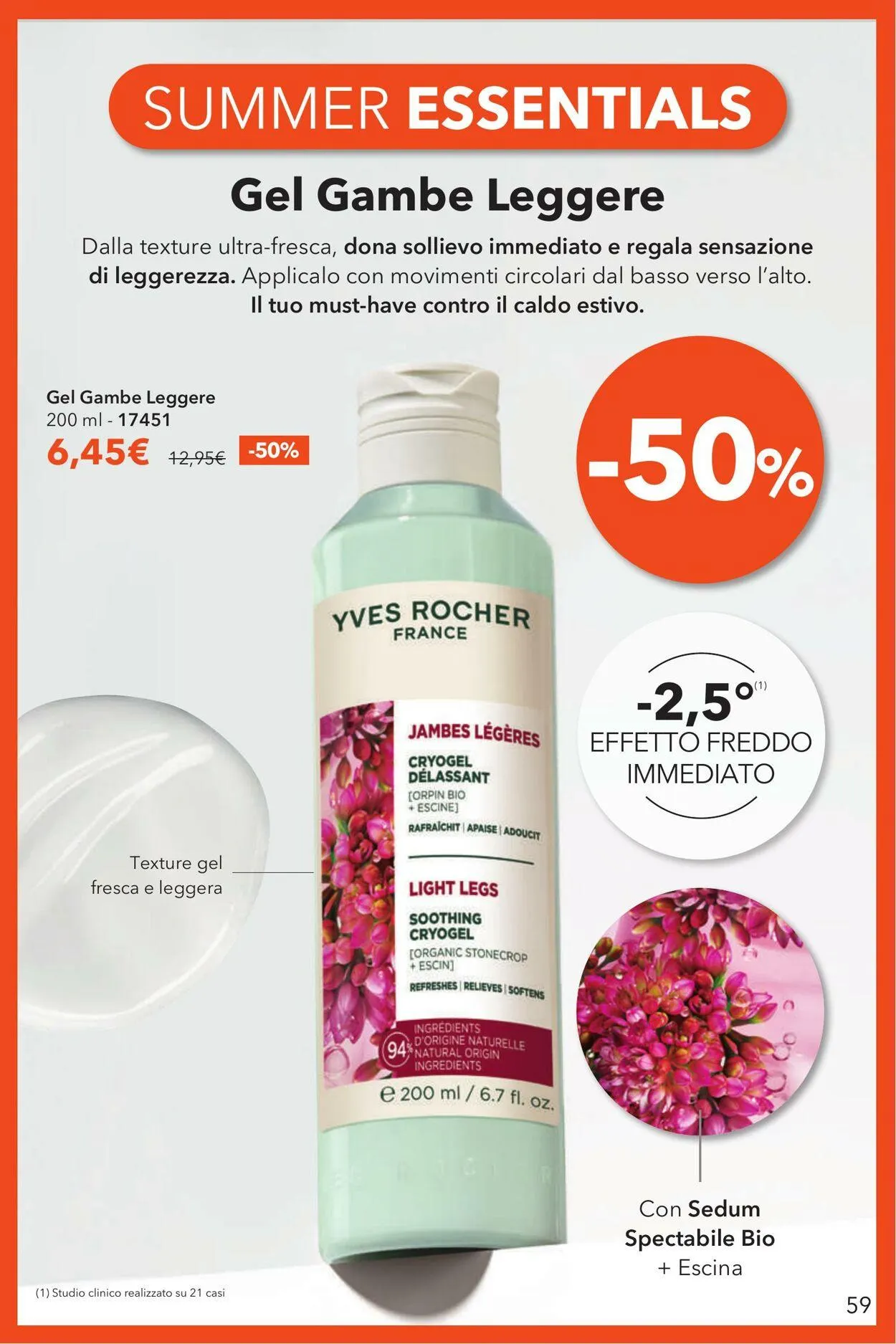 Yves Rocher Volantino attuale da 4 luglio a 30 luglio di 2025 - Pagina del volantino 59