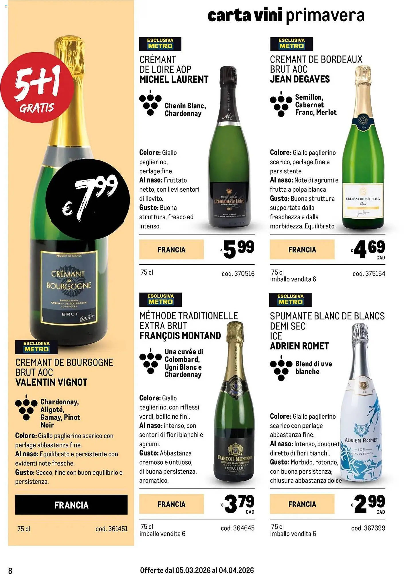 Volantino Metro da 5 marzo a 4 aprile di 2026 - Pagina del volantino 8