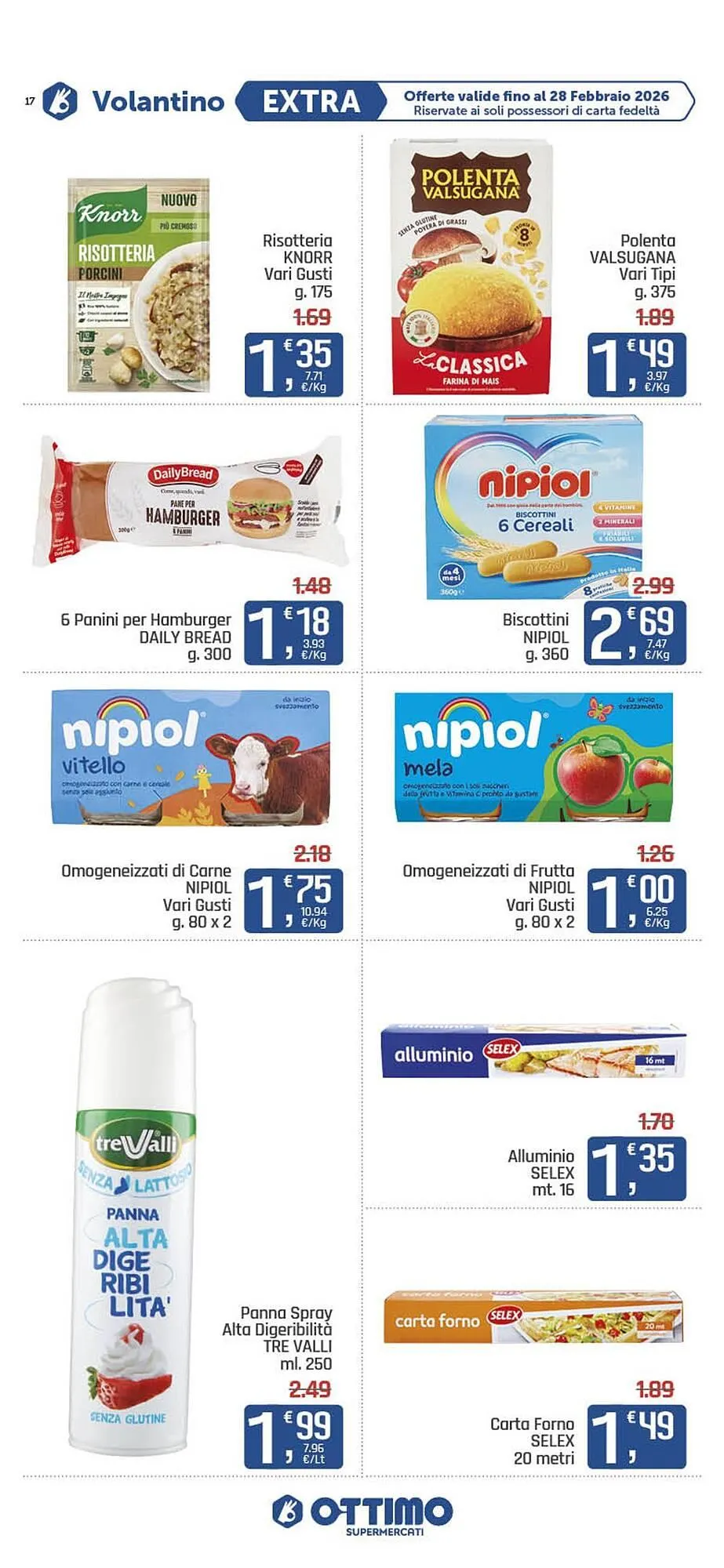 Volantino Ottimo Market da 19 febbraio a 28 febbraio di 2026 - Pagina del volantino 17