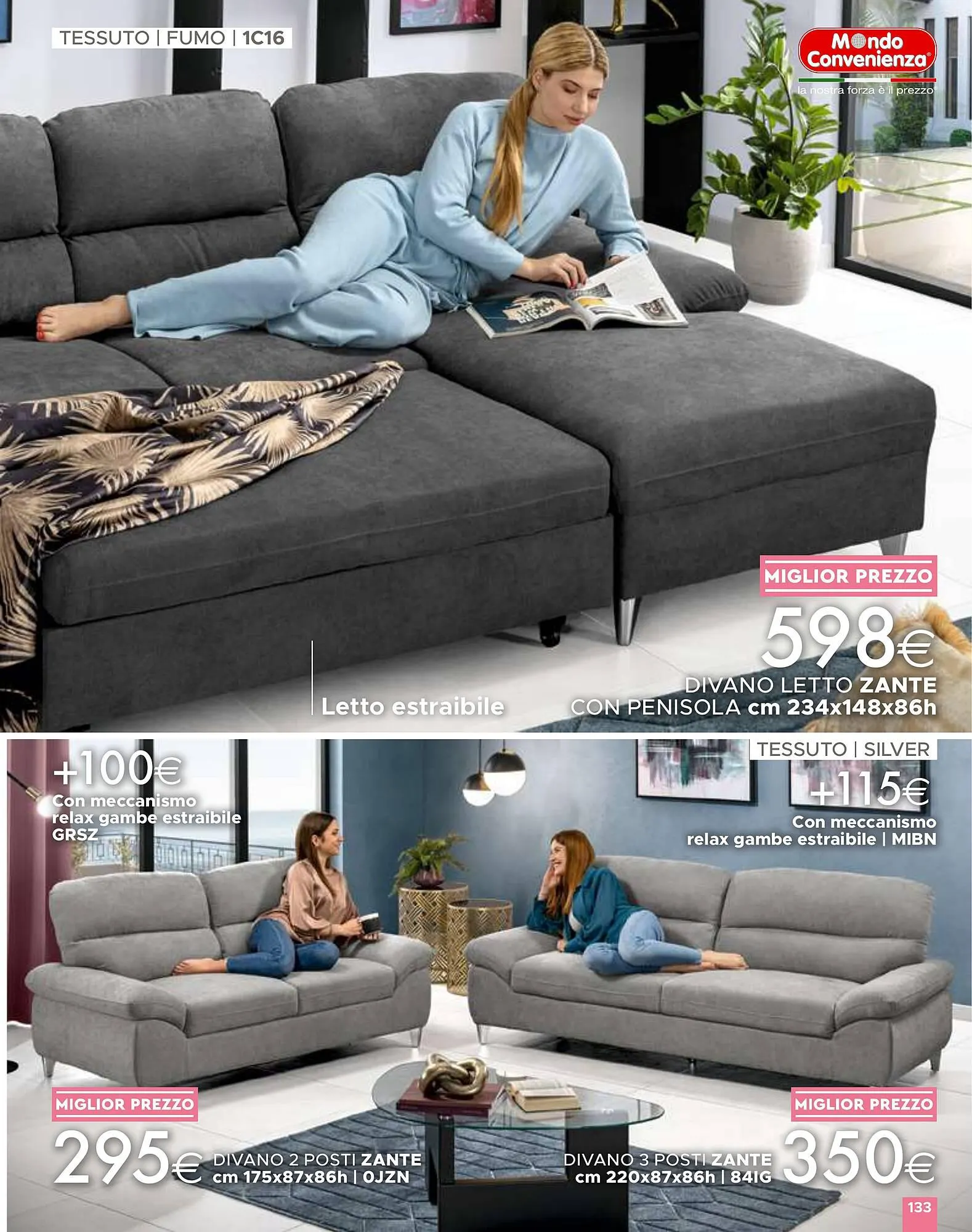 Volantino Mondo Convenienza da 1 aprile a 1 settembre di 2024 - Pagina del volantino 133