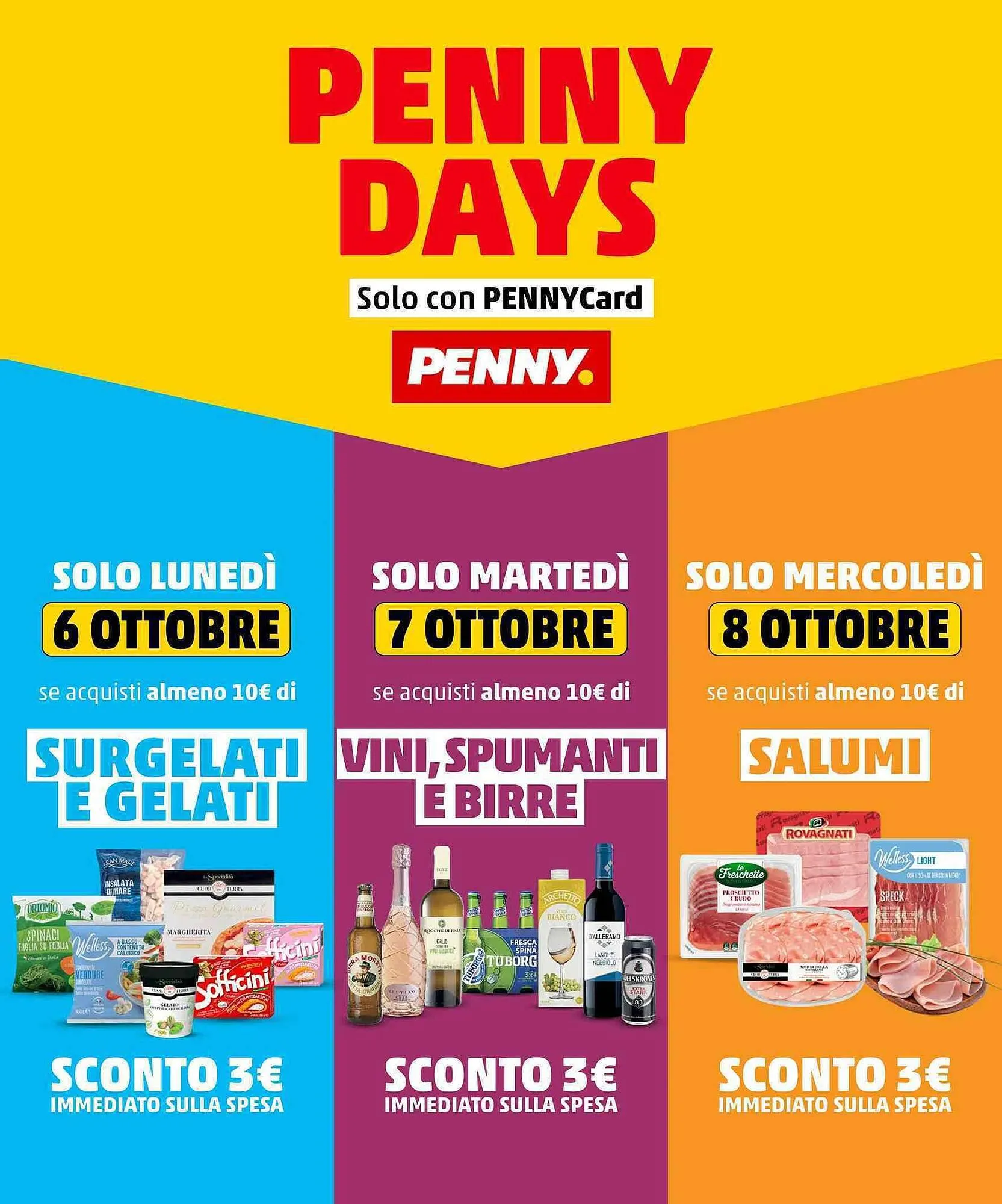 Volantino PENNY da 6 ottobre a 8 ottobre di 2025 - Pagina del volantino 1