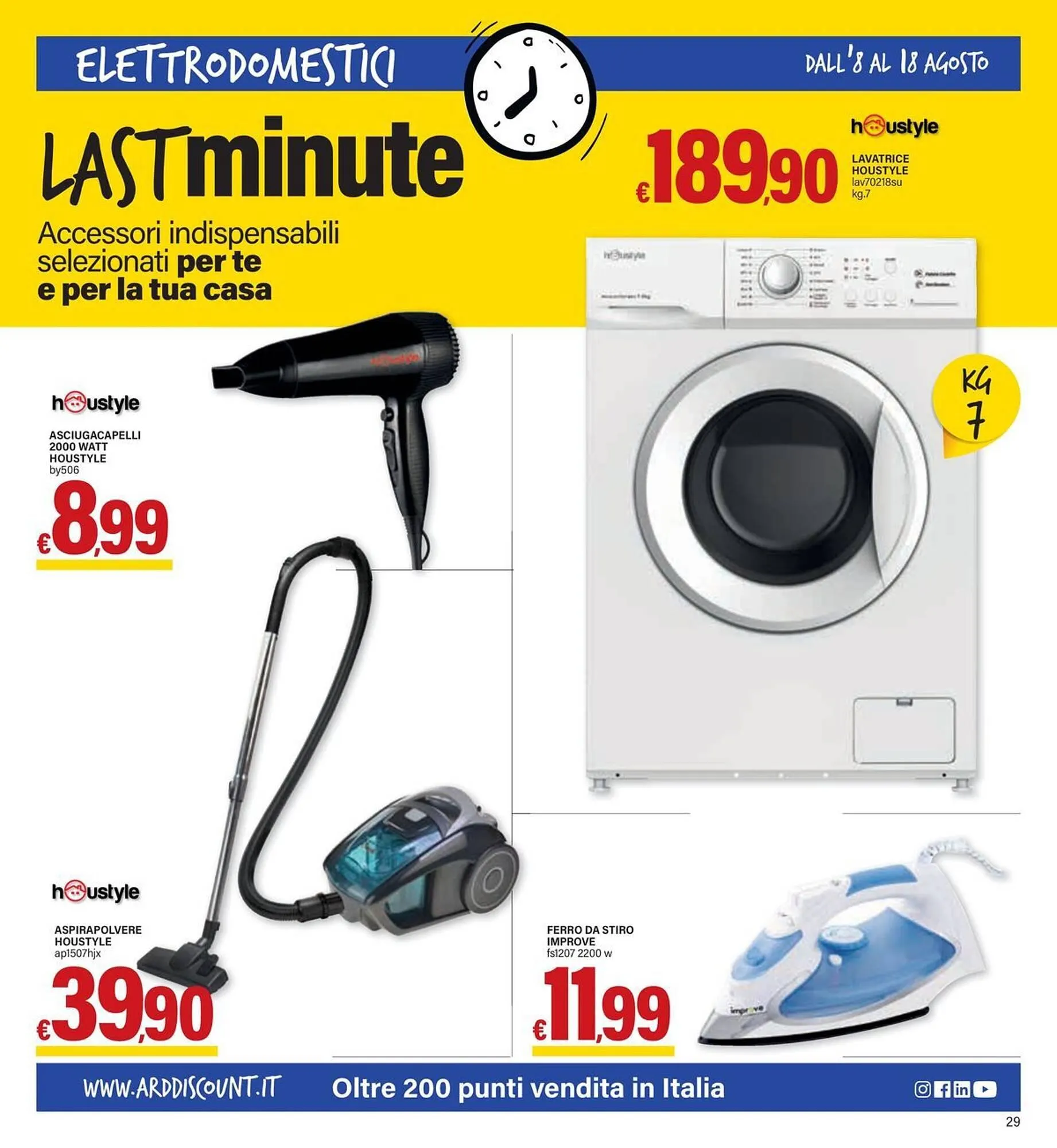 Volantino Ard Discount da 8 agosto a 18 agosto di 2024 - Pagina del volantino 29