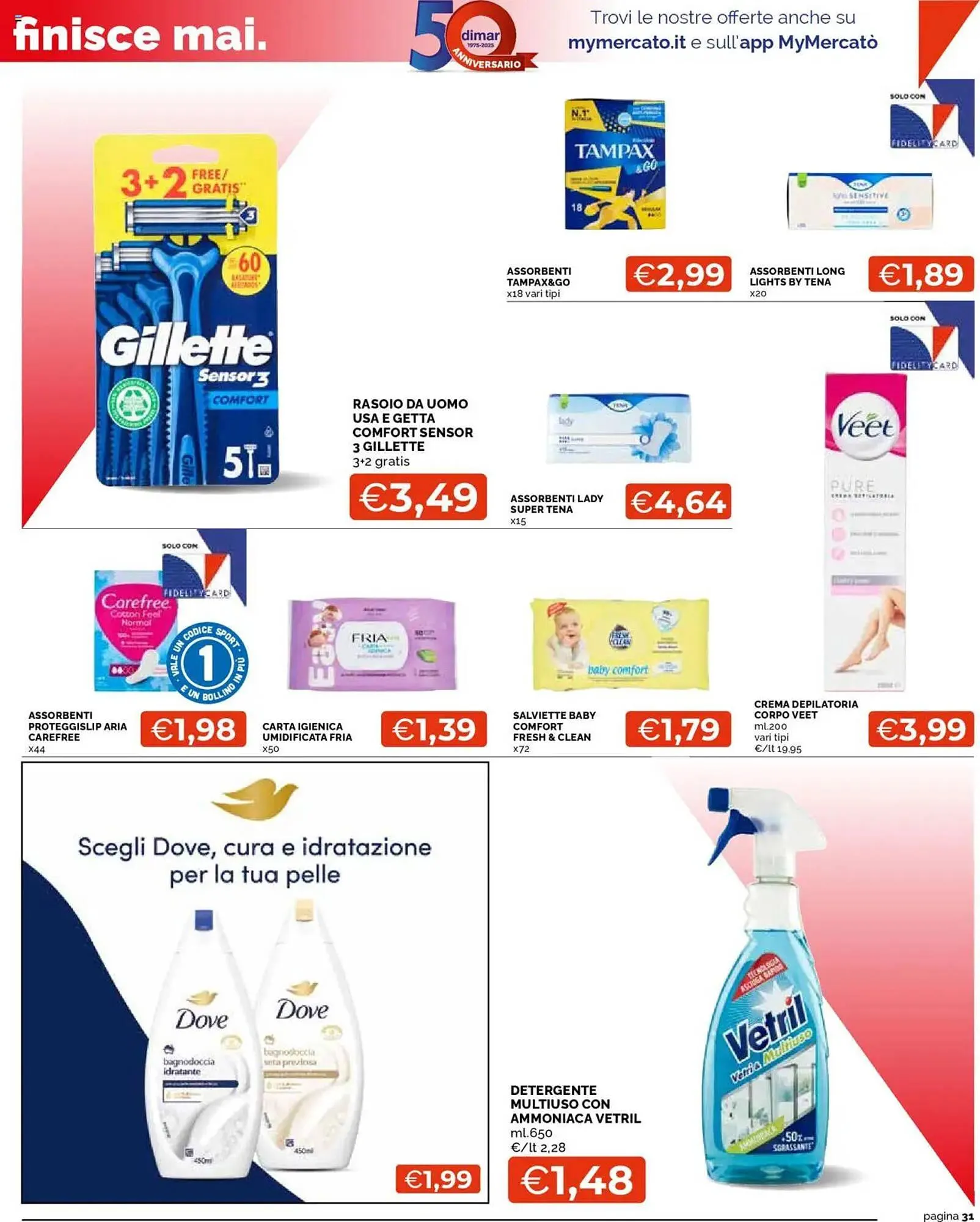 Volantino Mercatò da 2 ottobre a 12 ottobre di 2025 - Pagina del volantino 31