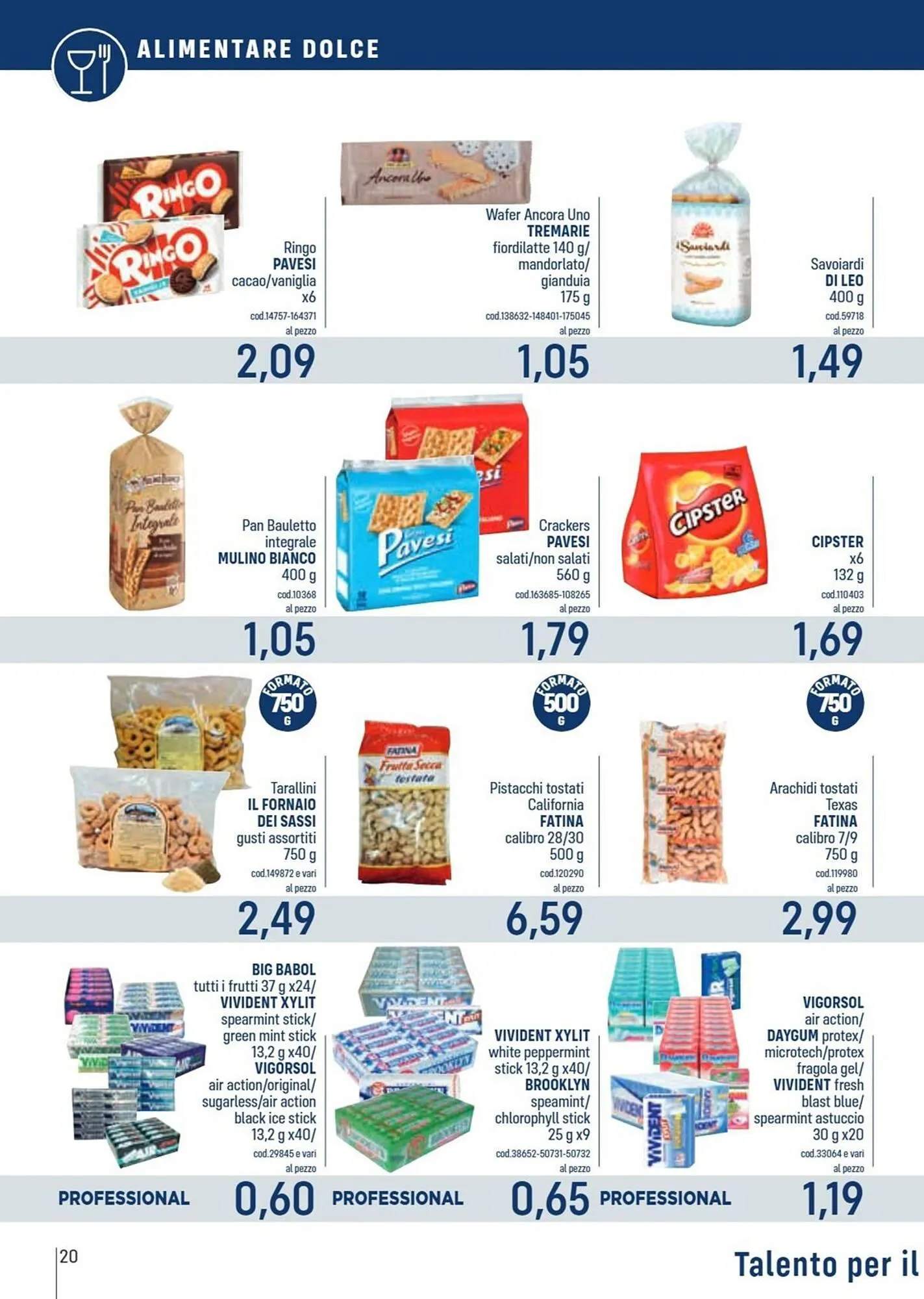Volantino Talento Professional Store da 2 giugno a 15 giugno di 2025 - Pagina del volantino 20