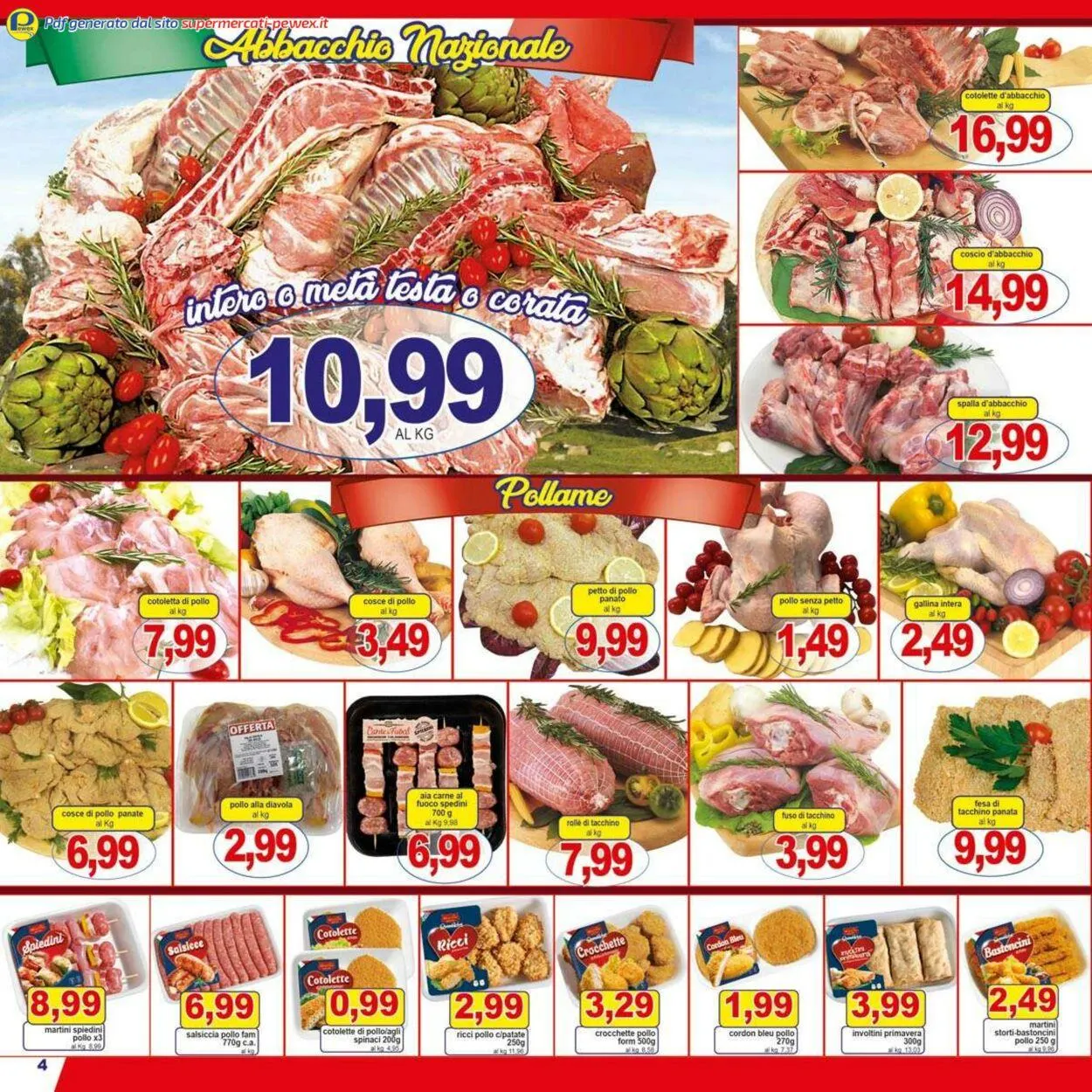Pewex Volantino attuale da 4 marzo a 18 marzo di 2025 - Pagina del volantino 4