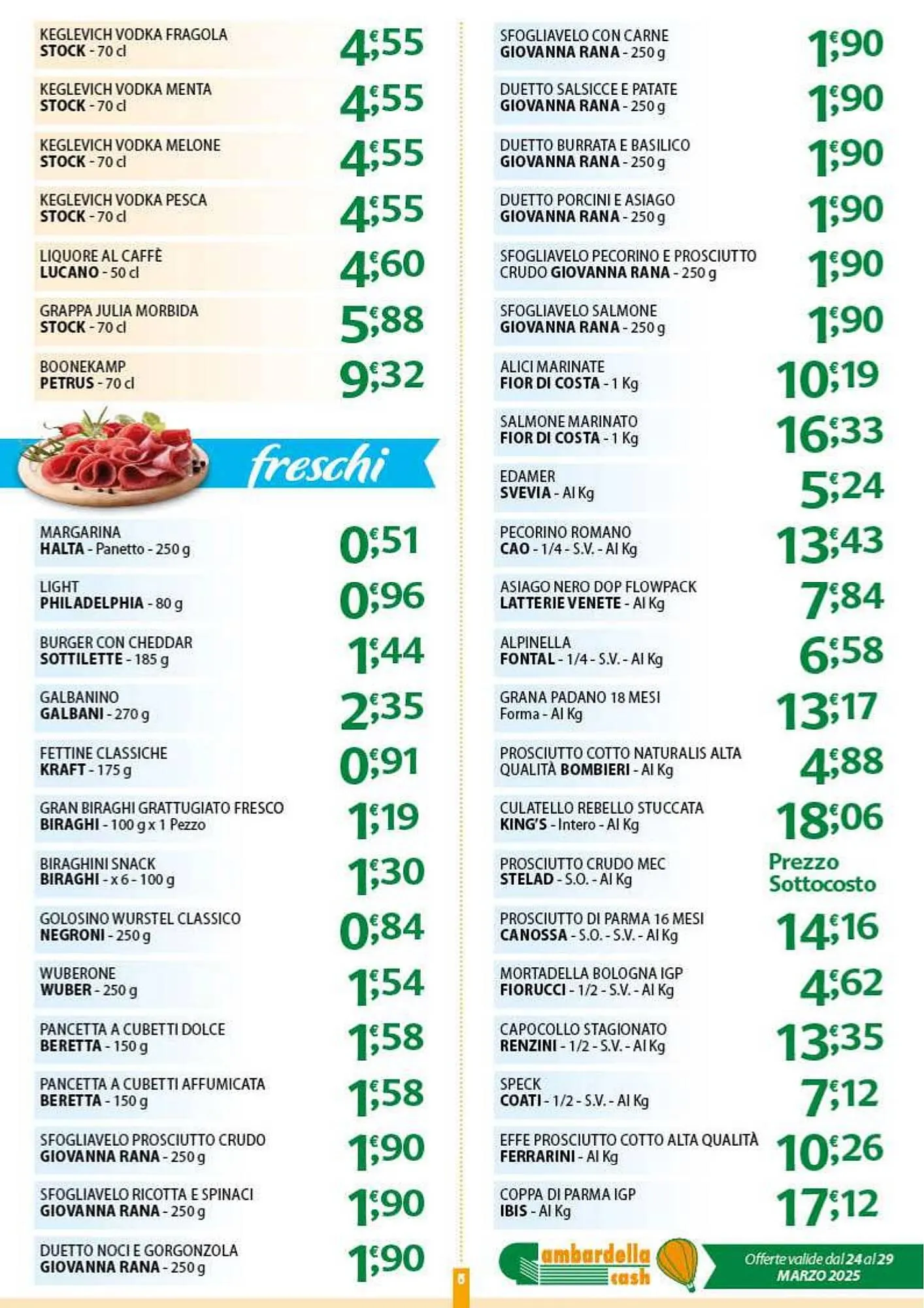 Volantino Gambardella Cash da 24 marzo a 29 marzo di 2025 - Pagina del volantino 5