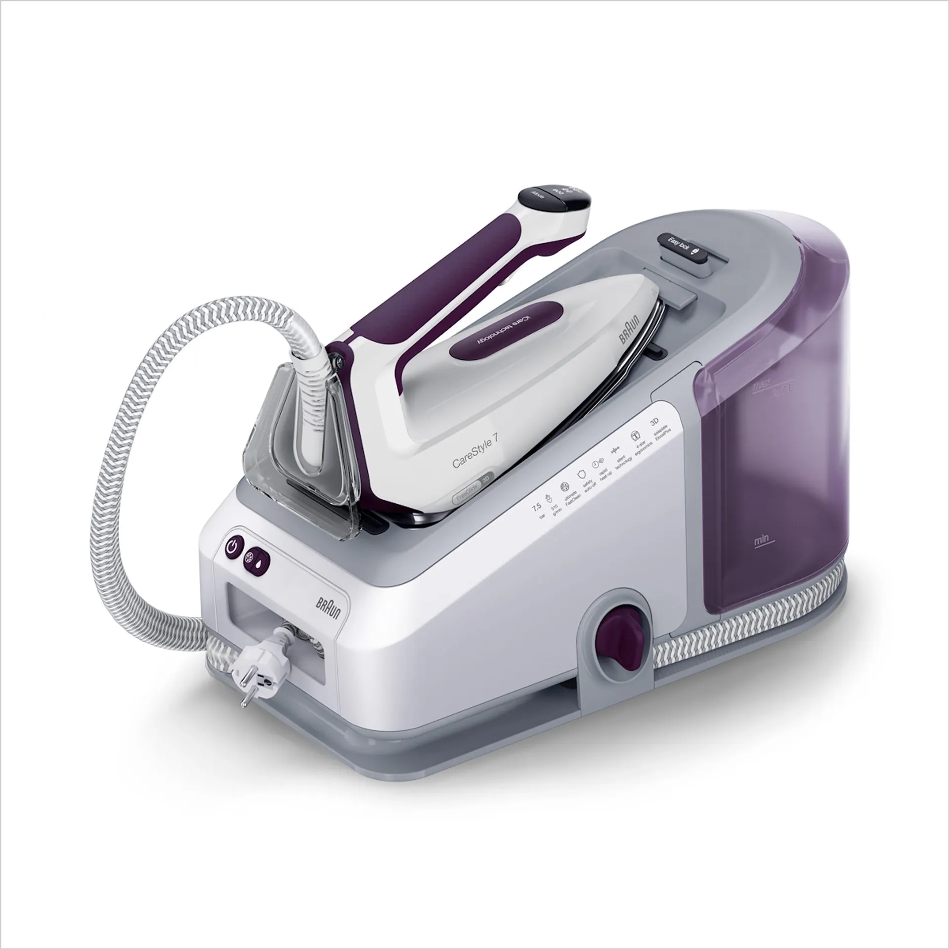 BRAUN - FERRO DA STIRO CON CALDAIA CARESTYLE 7 IS7266VI